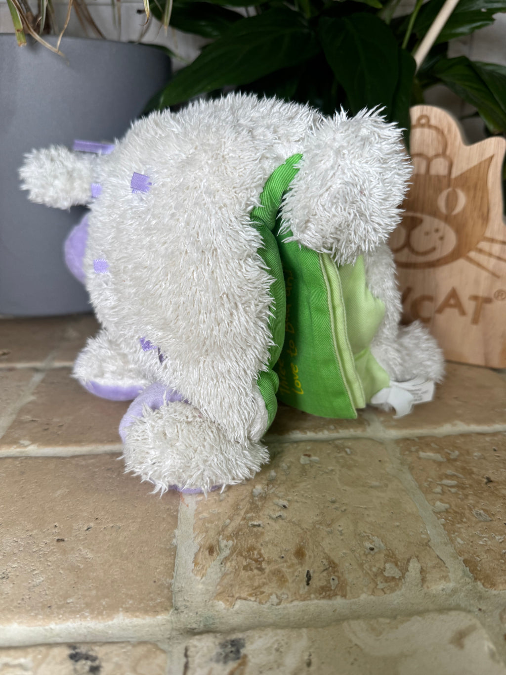Jellykitten Lilac Lamb Plush Baby Book