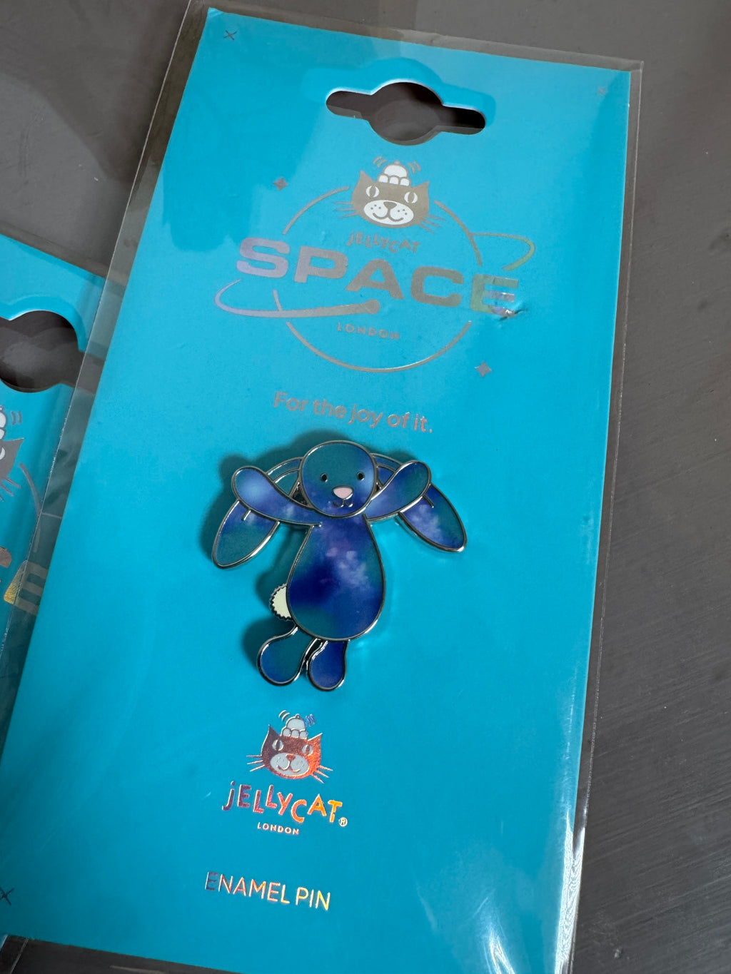 Jellycat Zodihop enamel pin space collection
