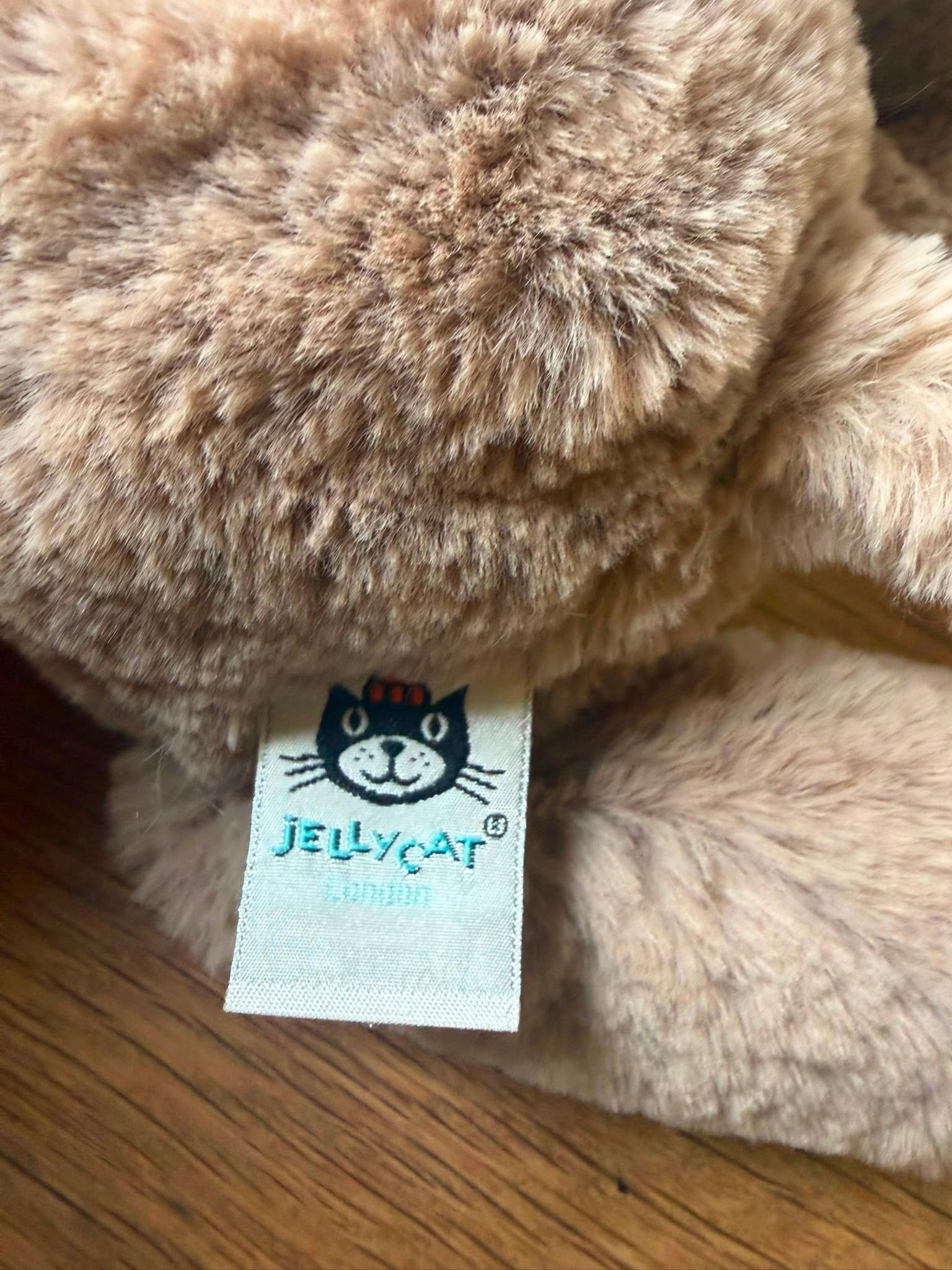 Jellycat Smudge Elephant - Ear Tag