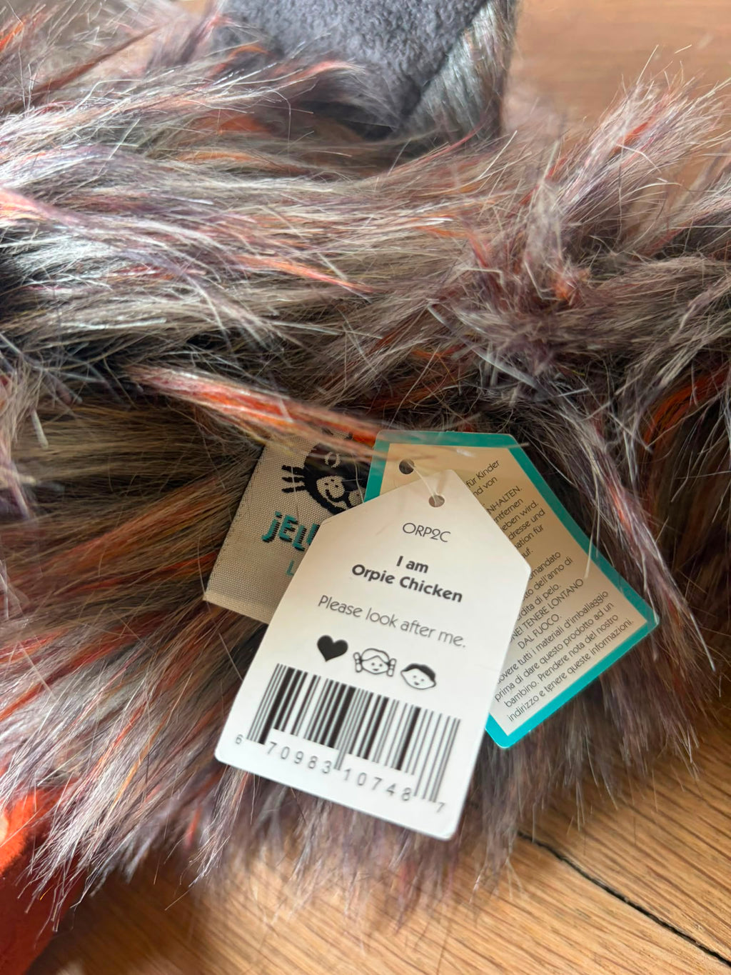 Jellycat Orpie Chicken