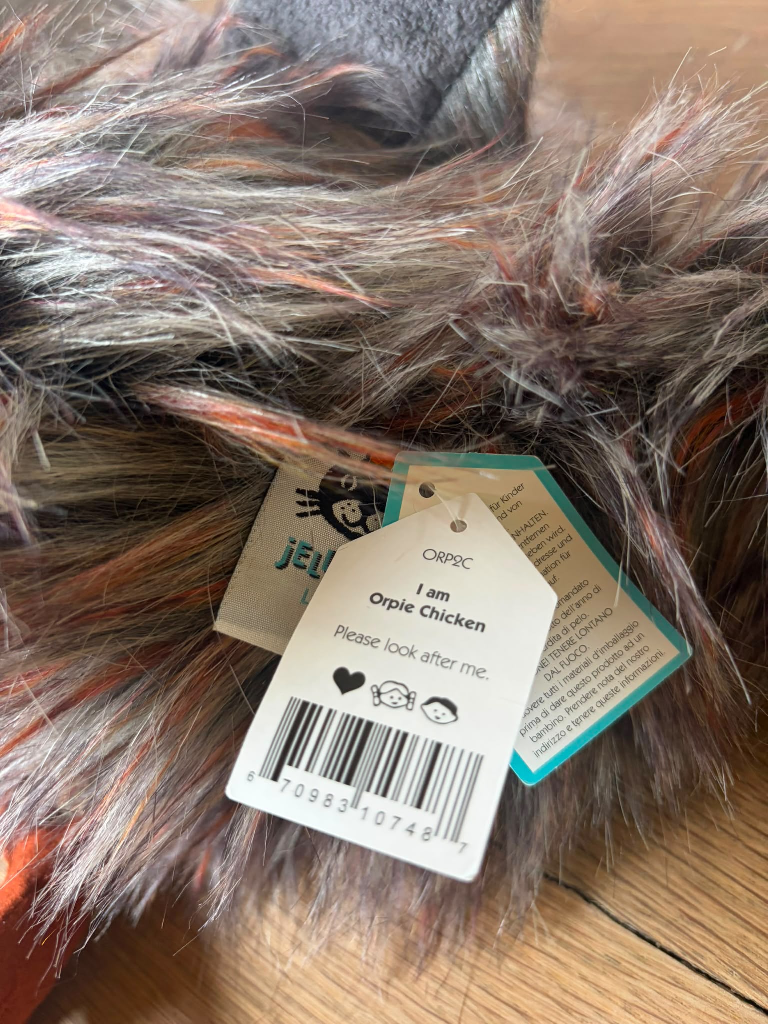 Jellycat Orpie Chicken