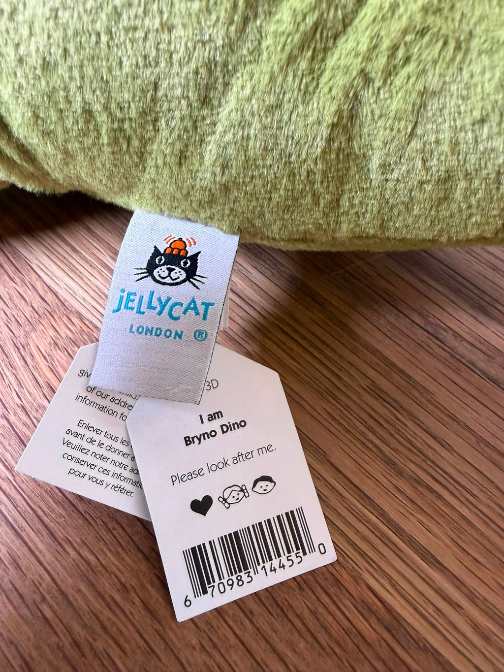 Jellycat Bryno Dino