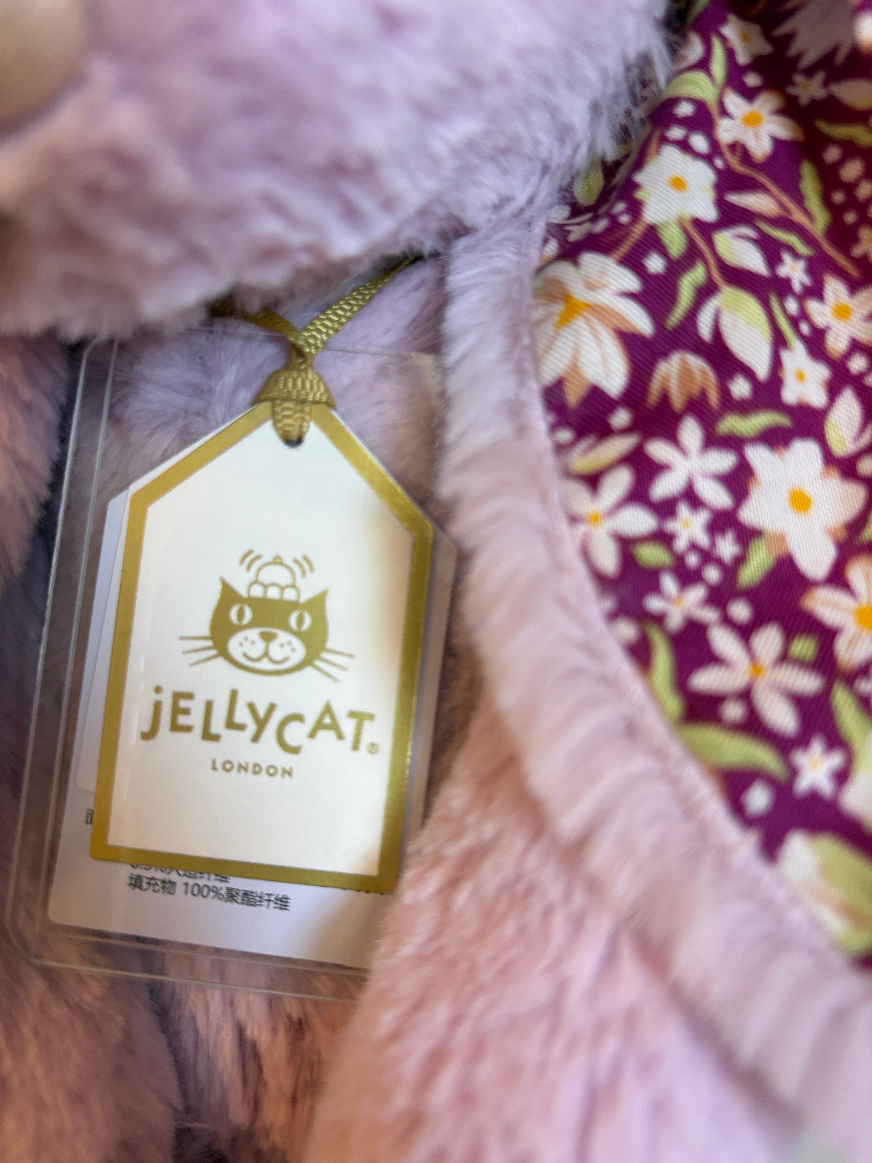 Jellycat Thistlepop Blossom Luxe Bunny | OG Shanghai Release