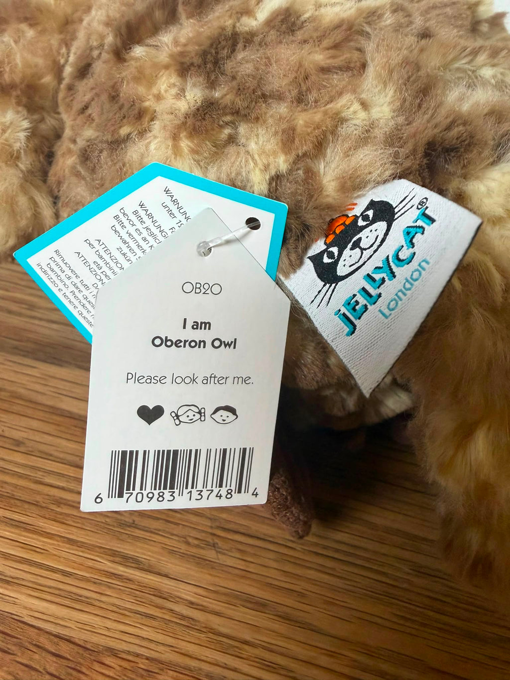 Jellycat Oberon Owl