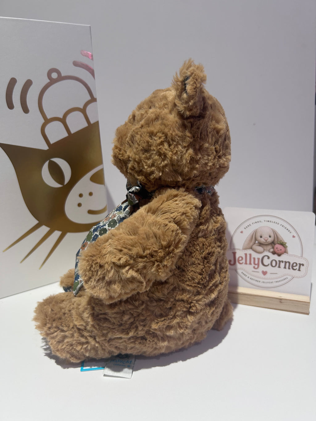 Jellycat Liberty Bartholomew Bear - Poppy Forest