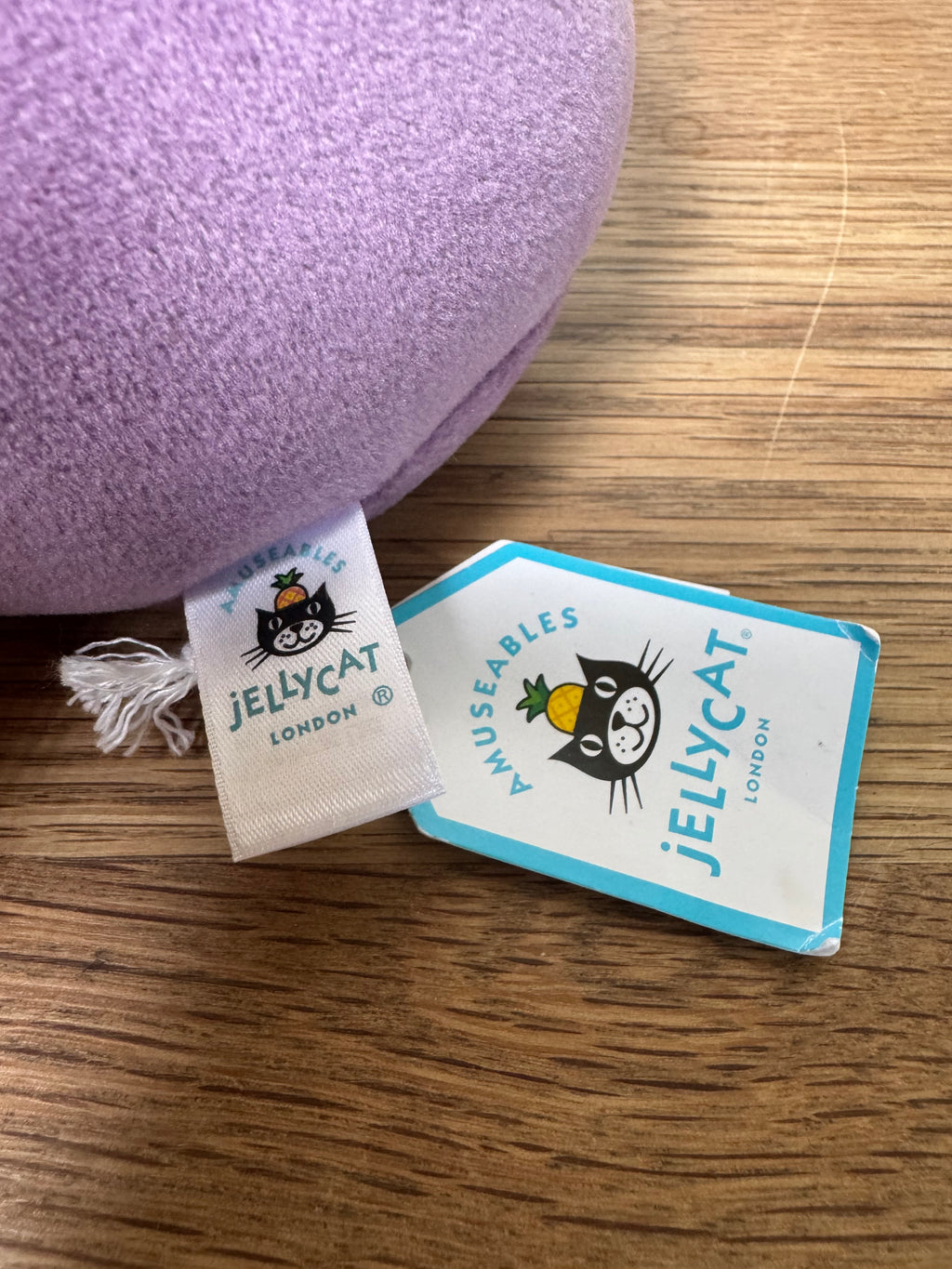 Jellycat Toastie Vivacious Aubergine