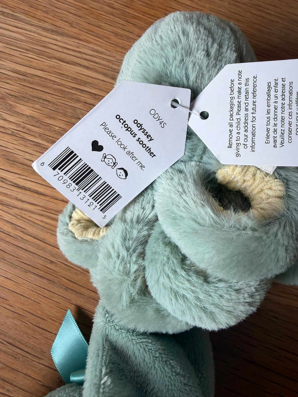 Jellycat Odyssey Octopus Soother