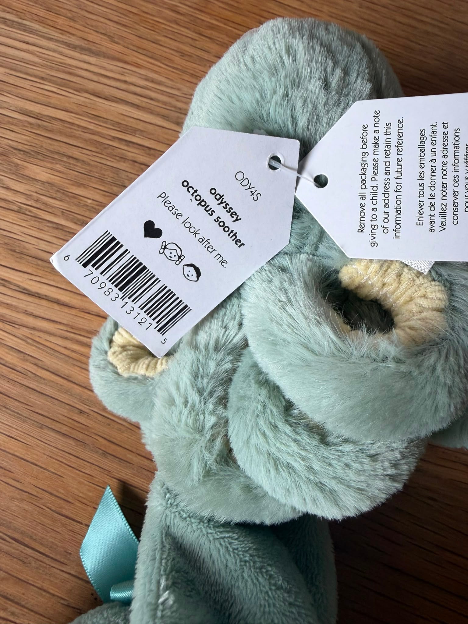 Jellycat Odyssey Octopus Soother