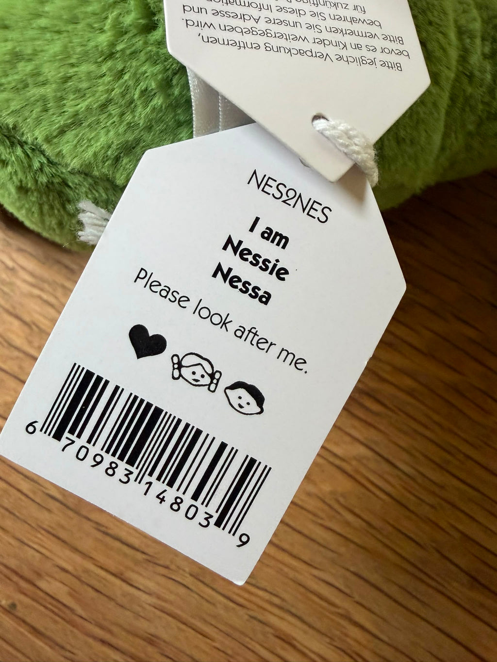 Jellycat Nessie Nessa