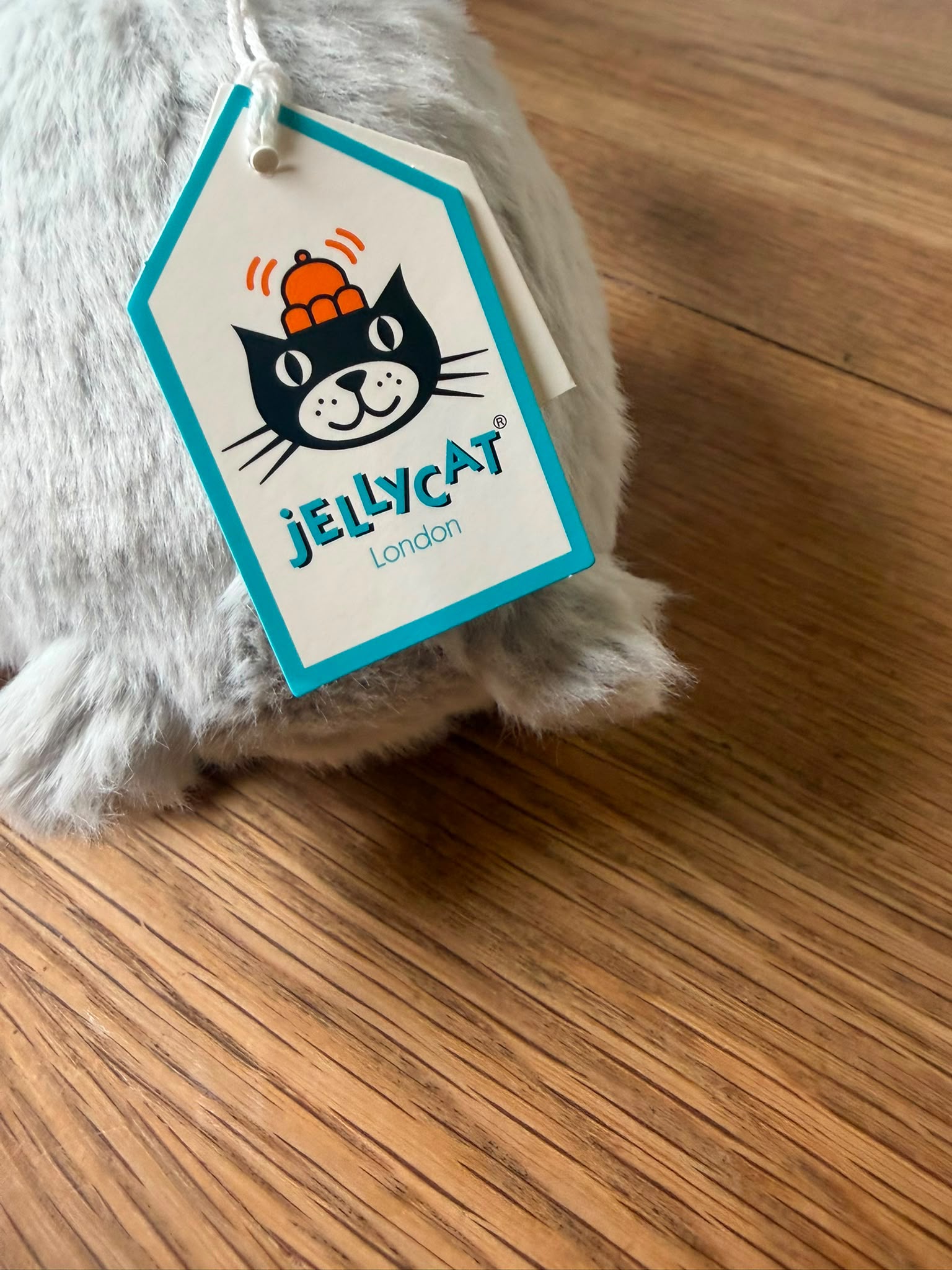 Jellycat Grey Caboodle Kitten