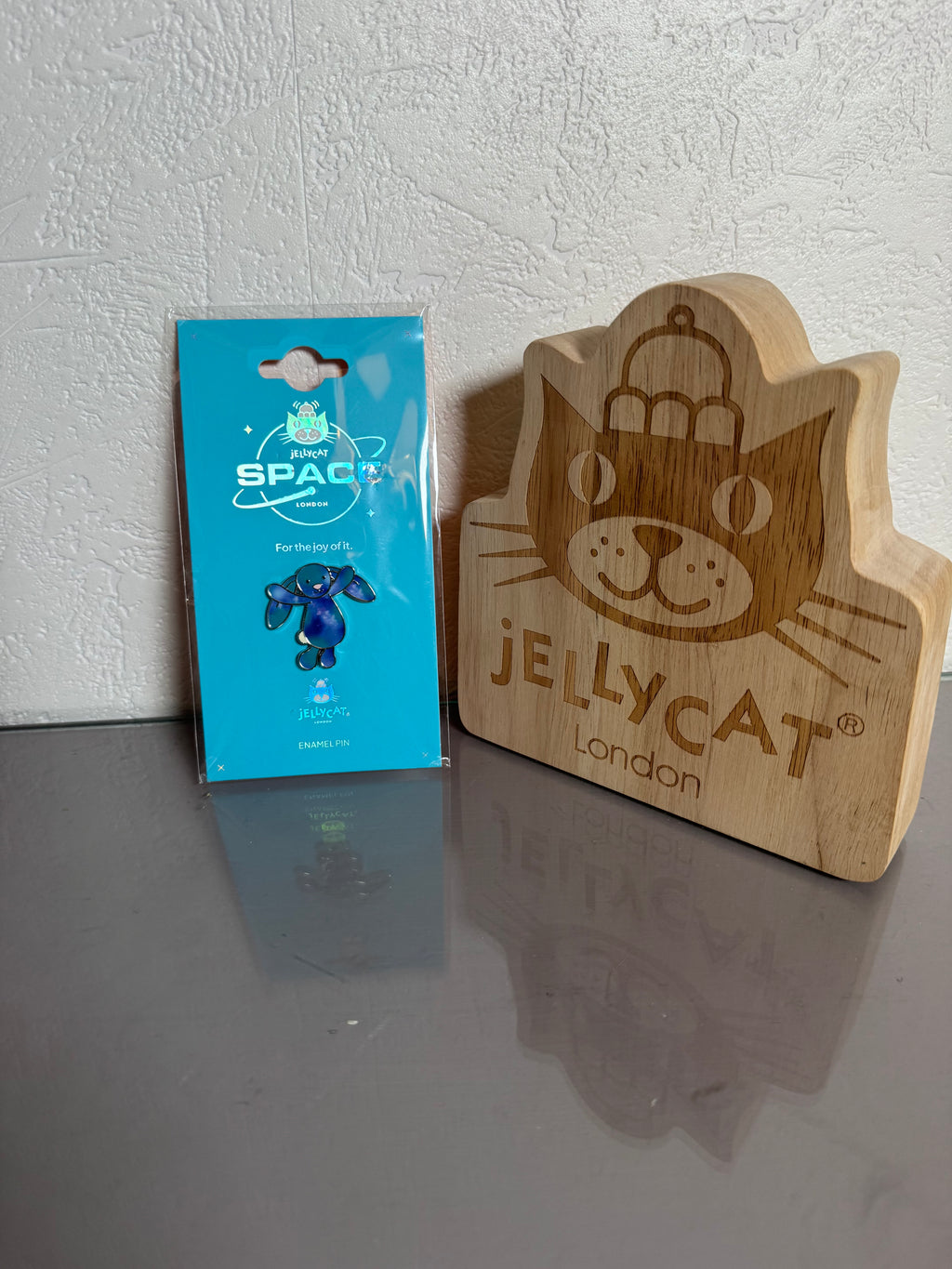 Jellycat Zodihop enamel pin space collection