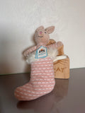 Shimmer Stocking Bunny