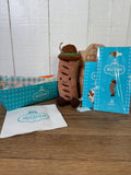 Jellycat Amuseables Wilhelm Von Bratwurst + Pin + Sticker | Jellyfest Berlin Exclusive