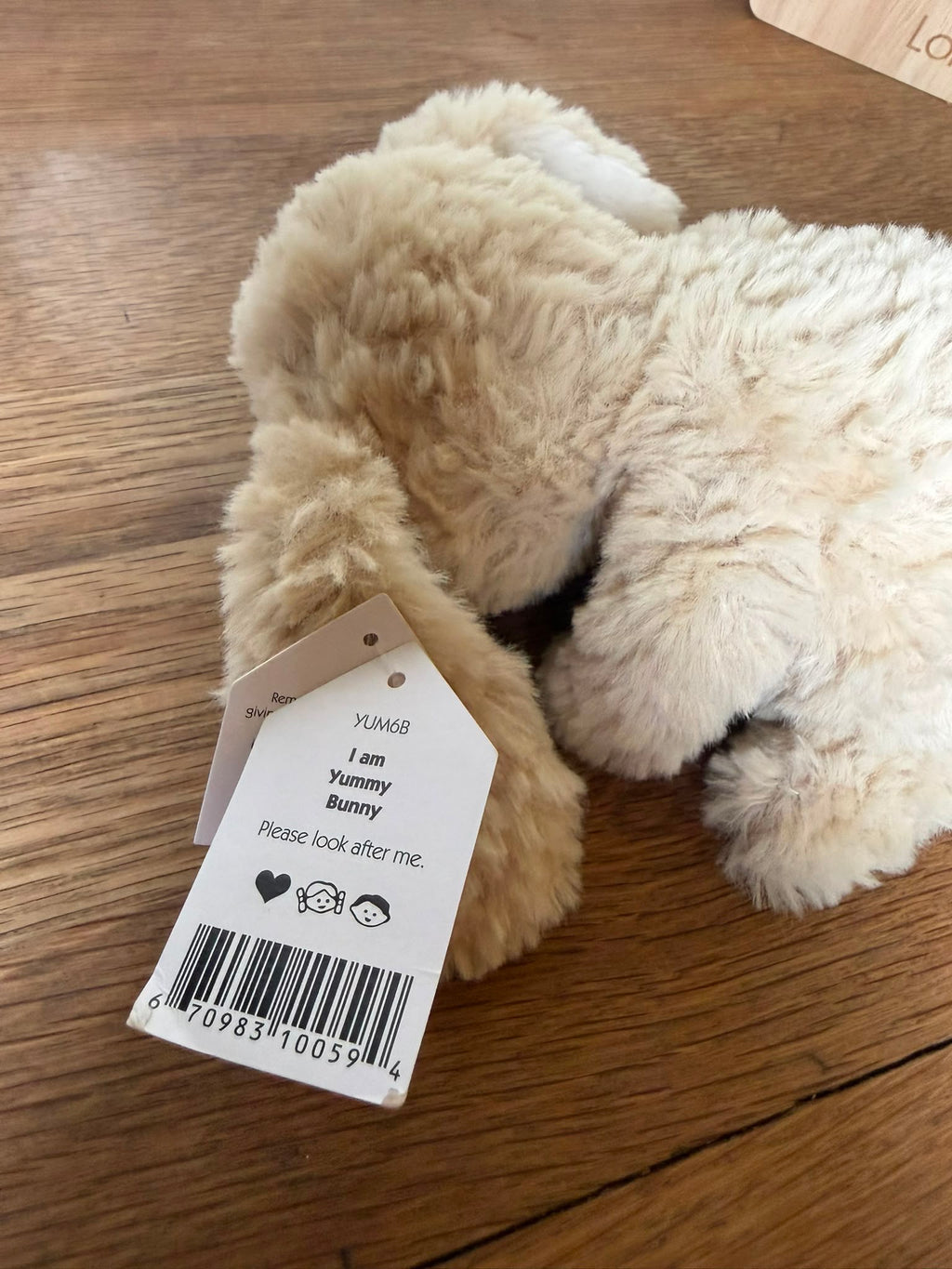 Jellycat Beige Yummy Bunny