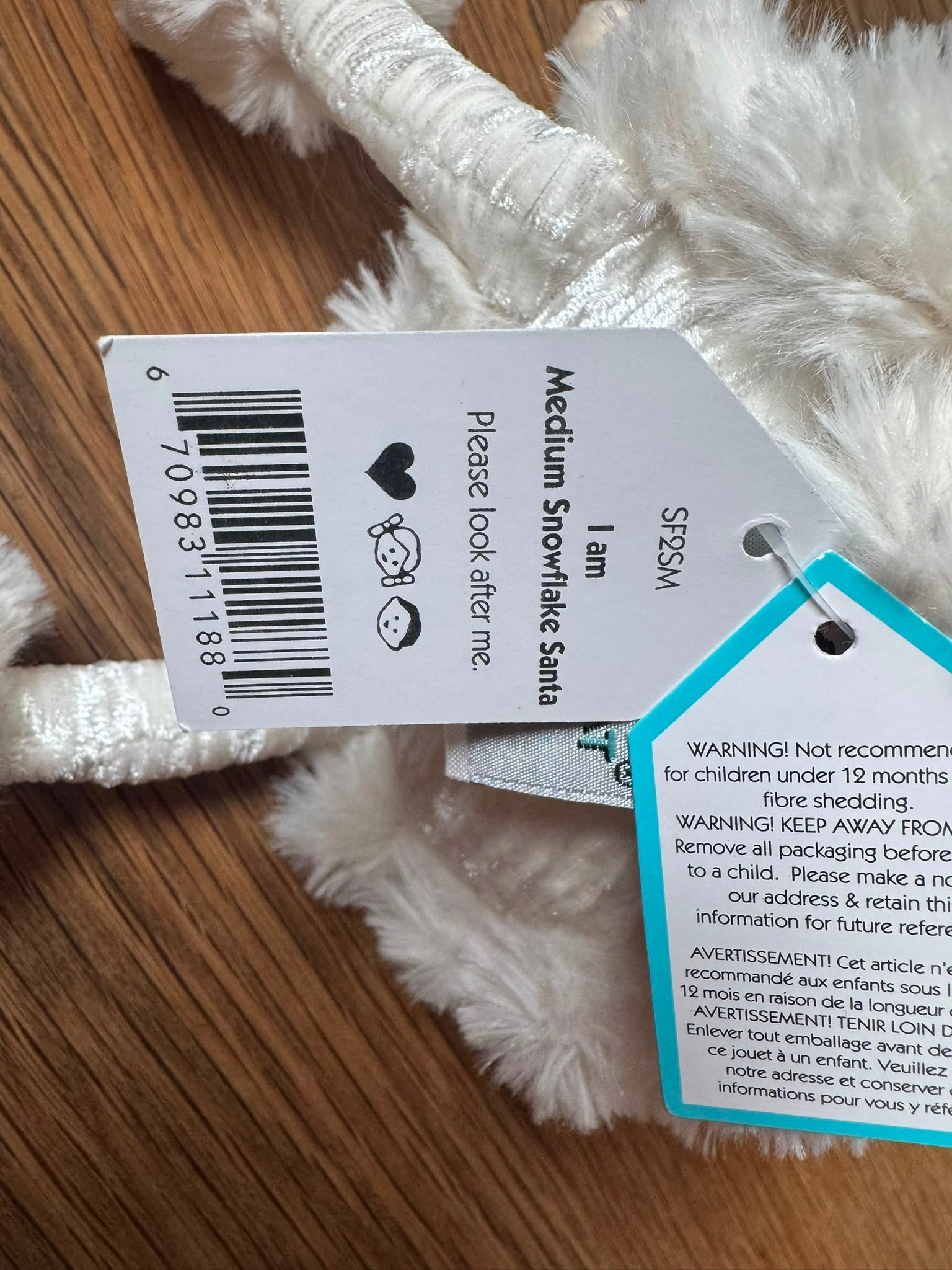 Jellycat Snowflake Santa - Medium