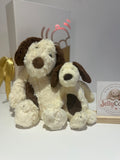 Jellycat Bashful Mutt Puppy - Small & Medium