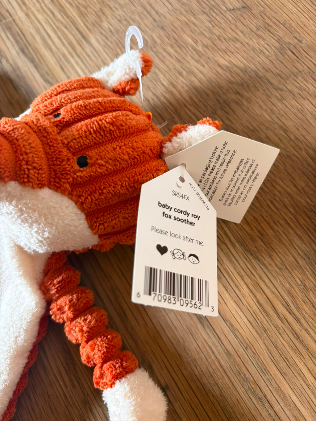 Jellycat Cordy Roy Fox Comforter