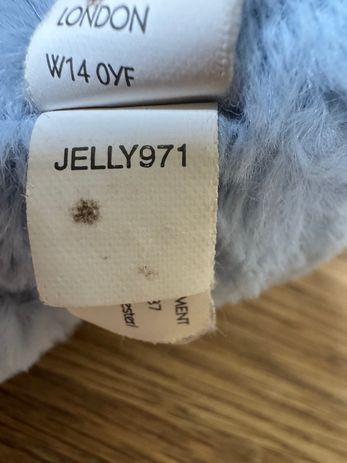 Jellycat Small Blue Bashful Hippo //VHTF