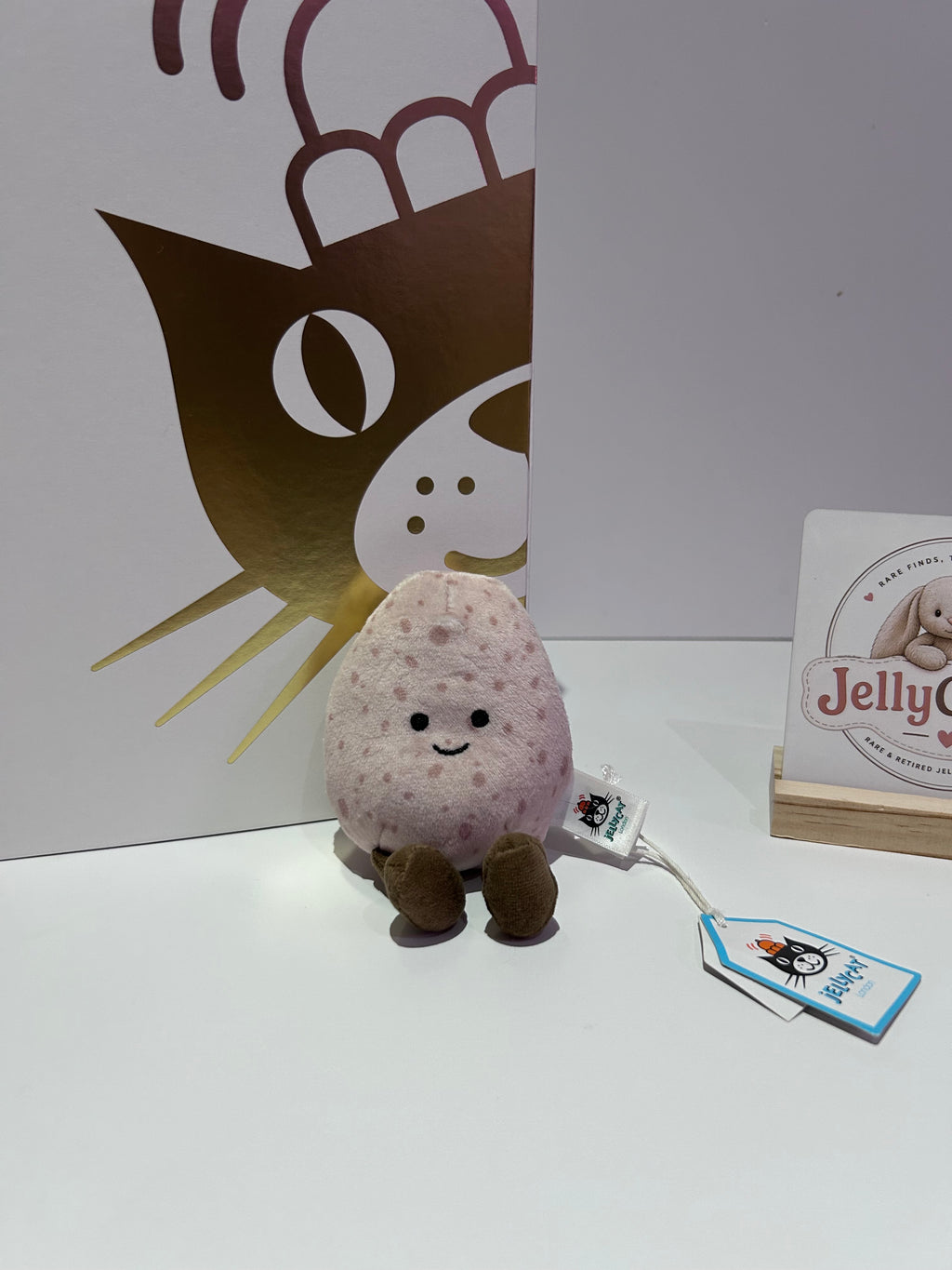 Jellycat Pink Eggsquisite Egg