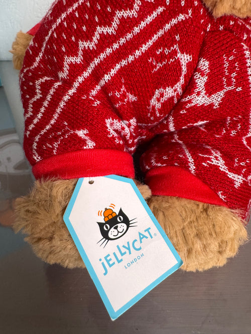 Bartholomew Bear in Winter Pyjamas