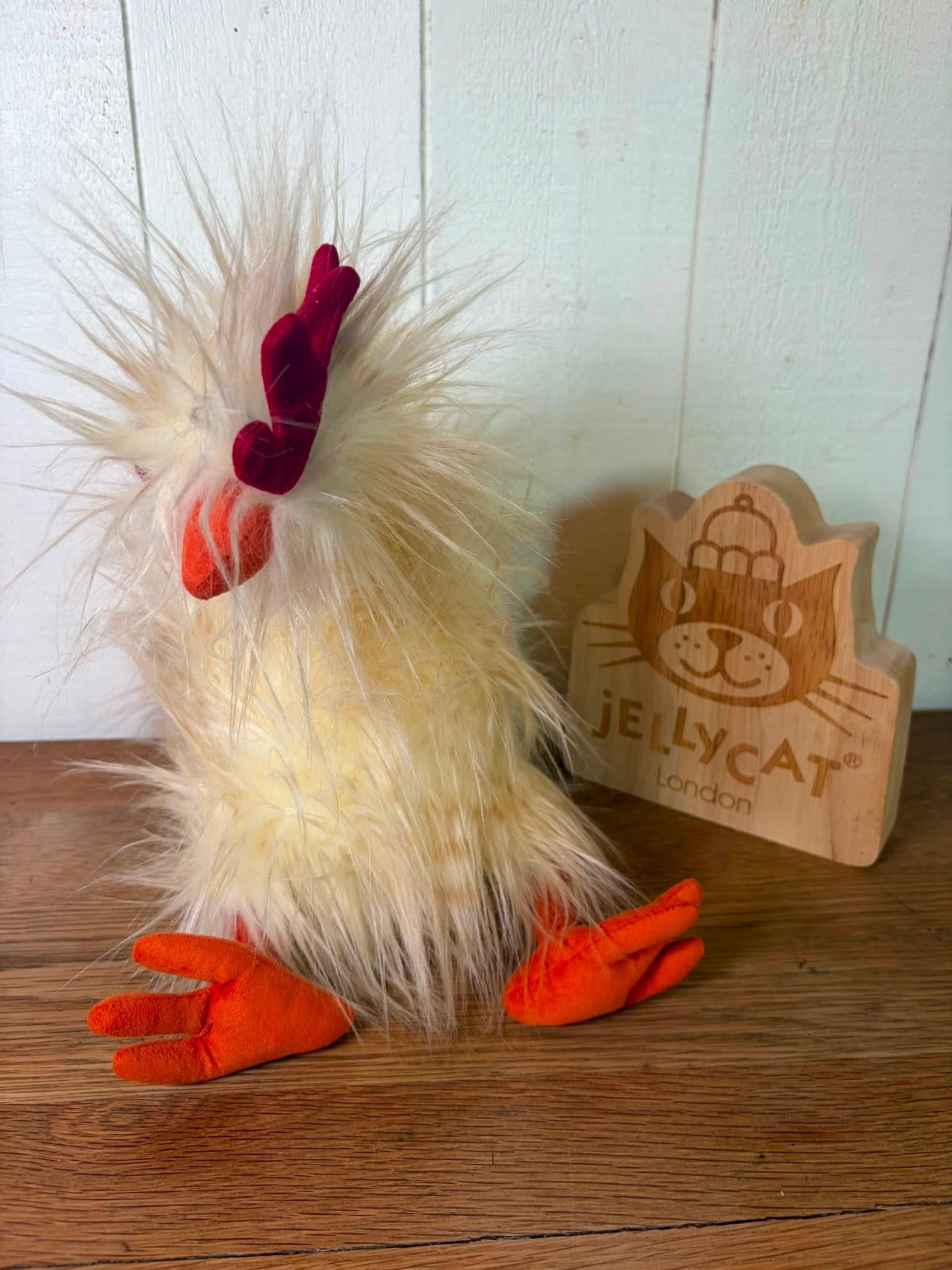 Jellycat Charlie Chicken - Hole in tag