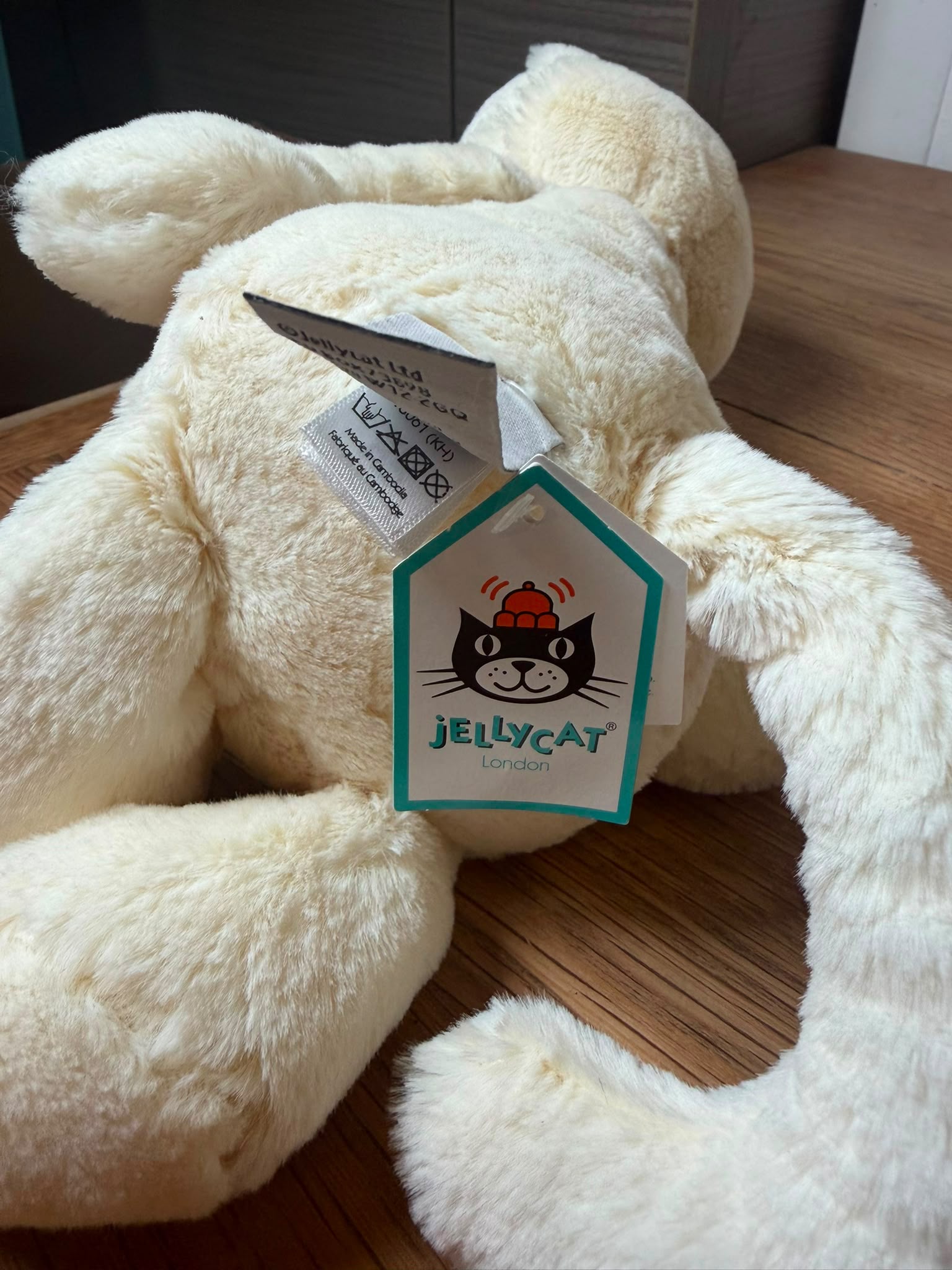 Jellycat Bashful Cream Kitten - Medium