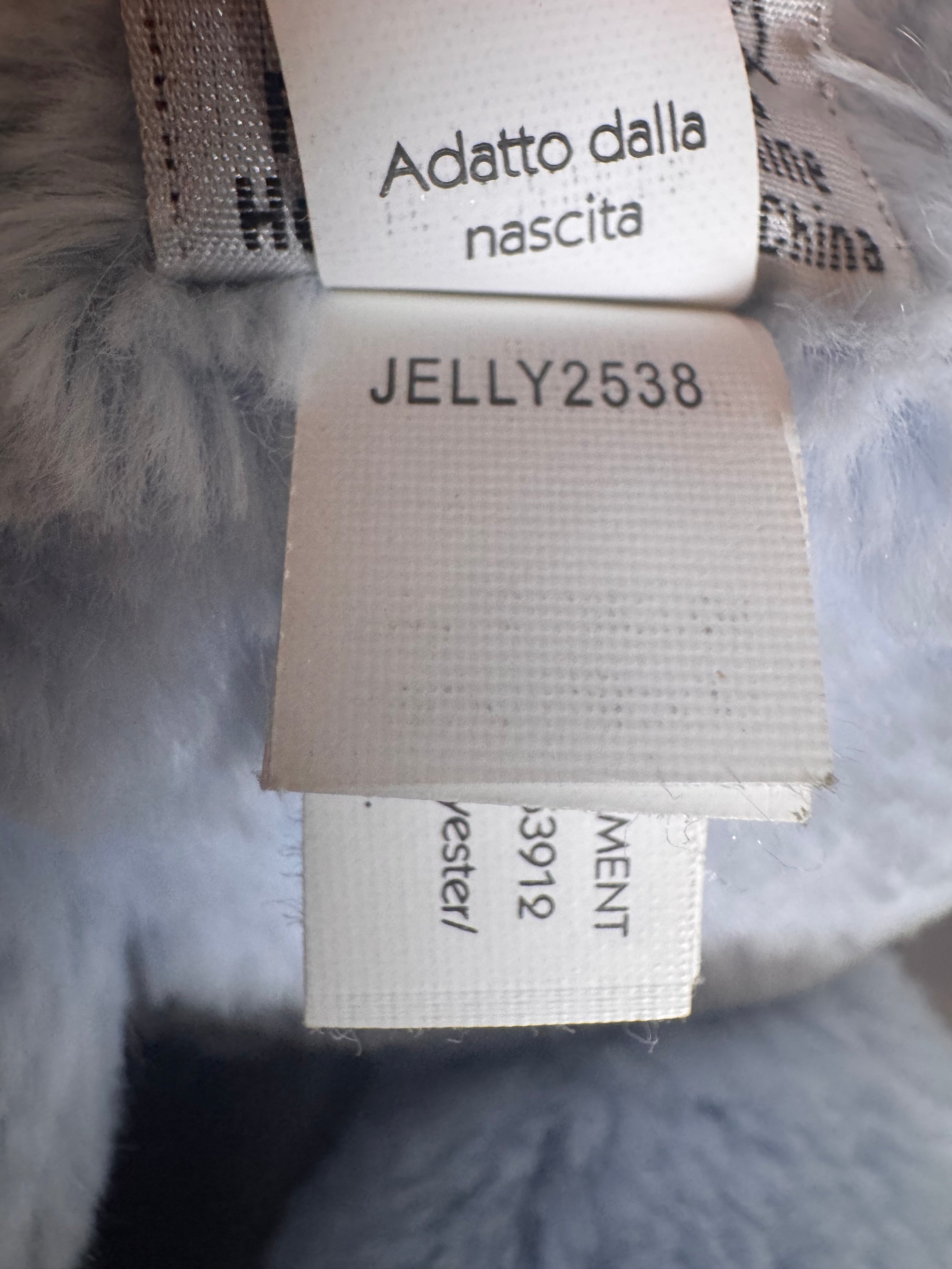Bashful Blue Bunny OG little Jellycat tags