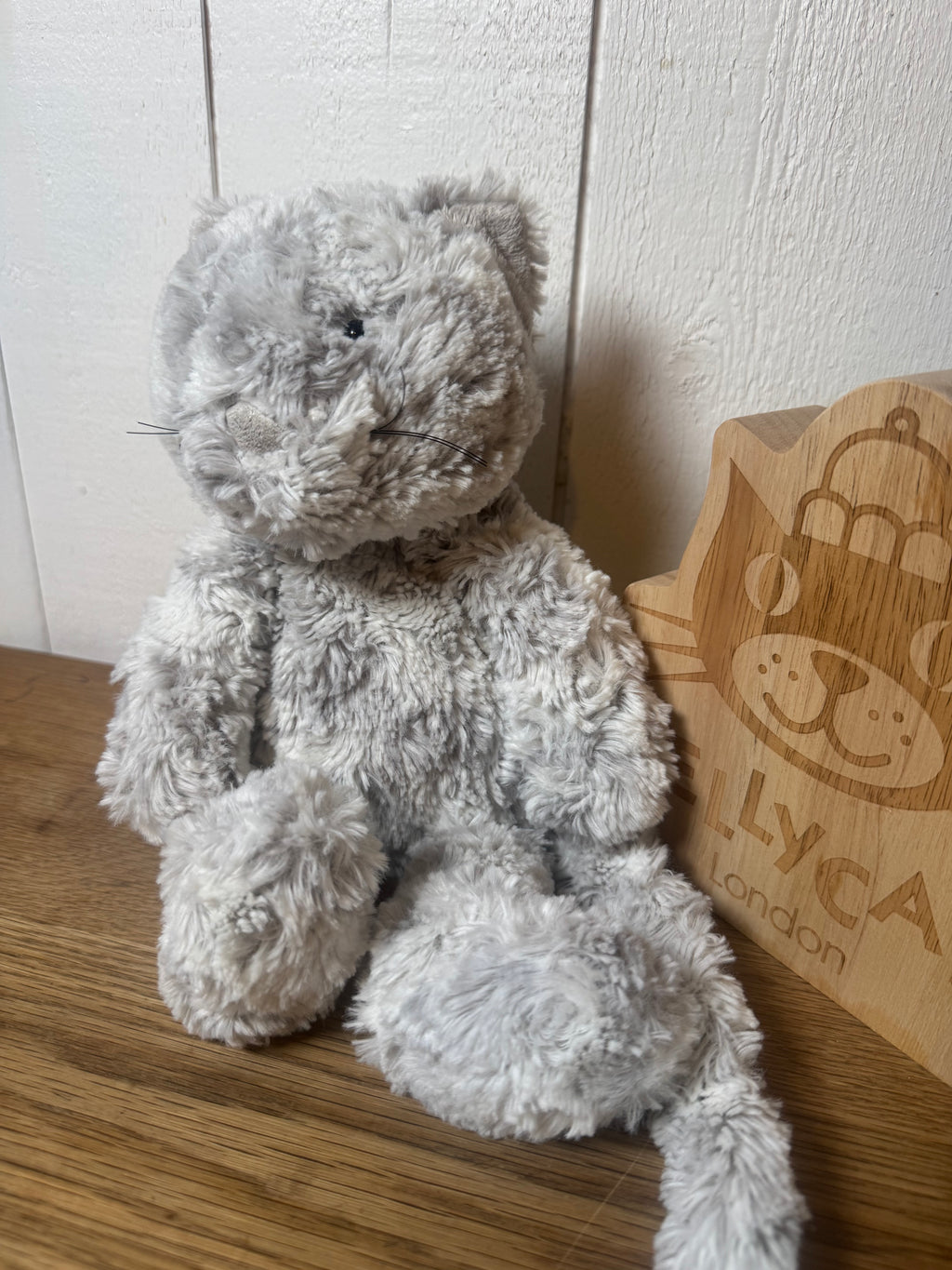 Jellycat Curly twirly Cat