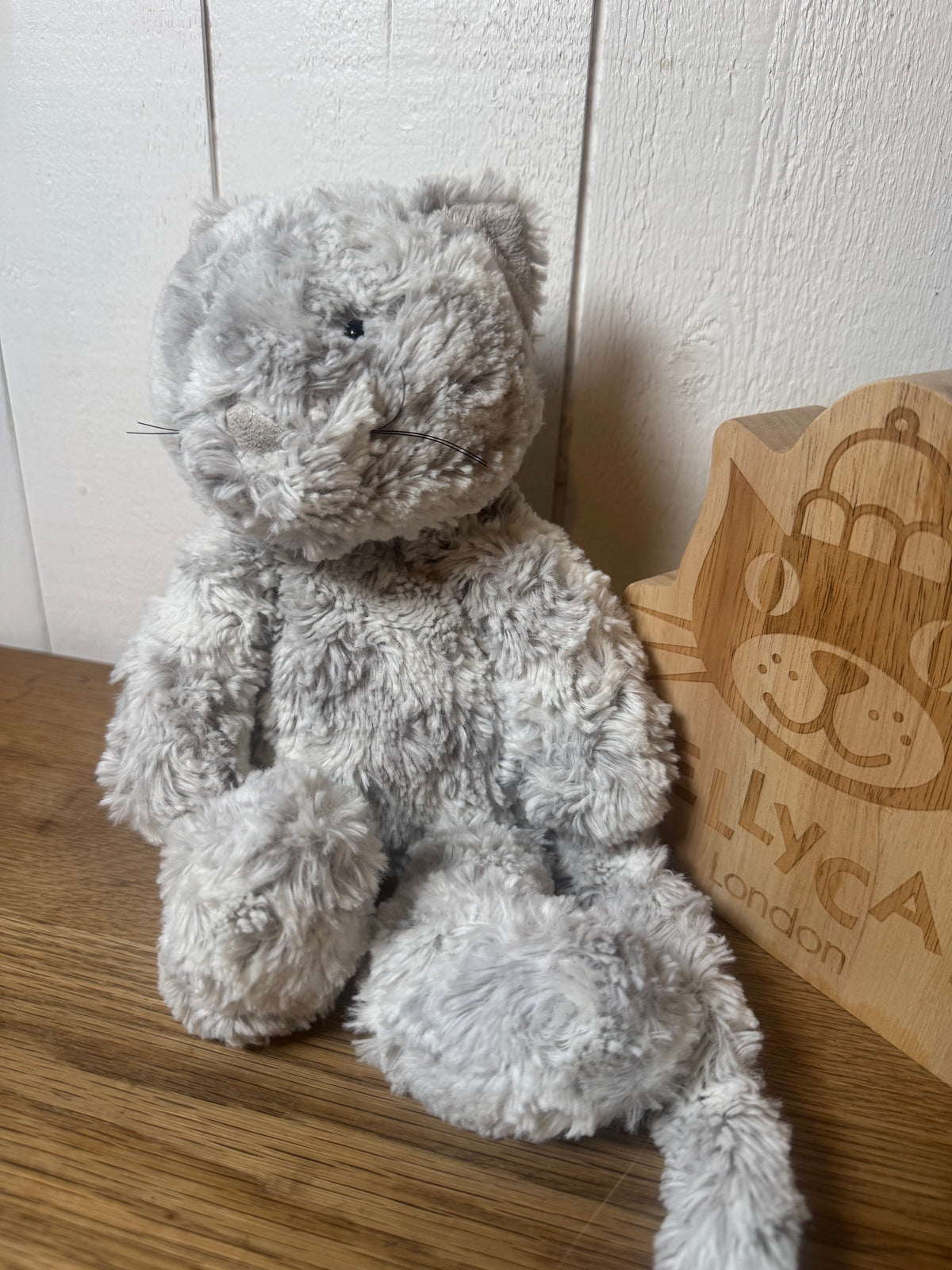 Jellycat Curly twirly Cat