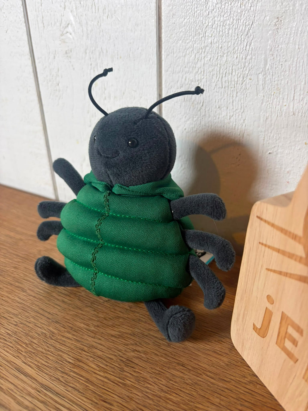 Jellycat Anoraknid Black Spider