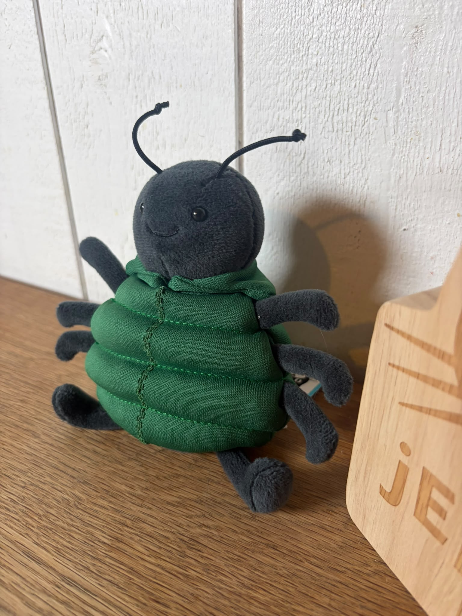 Jellycat Anoraknid Black Spider