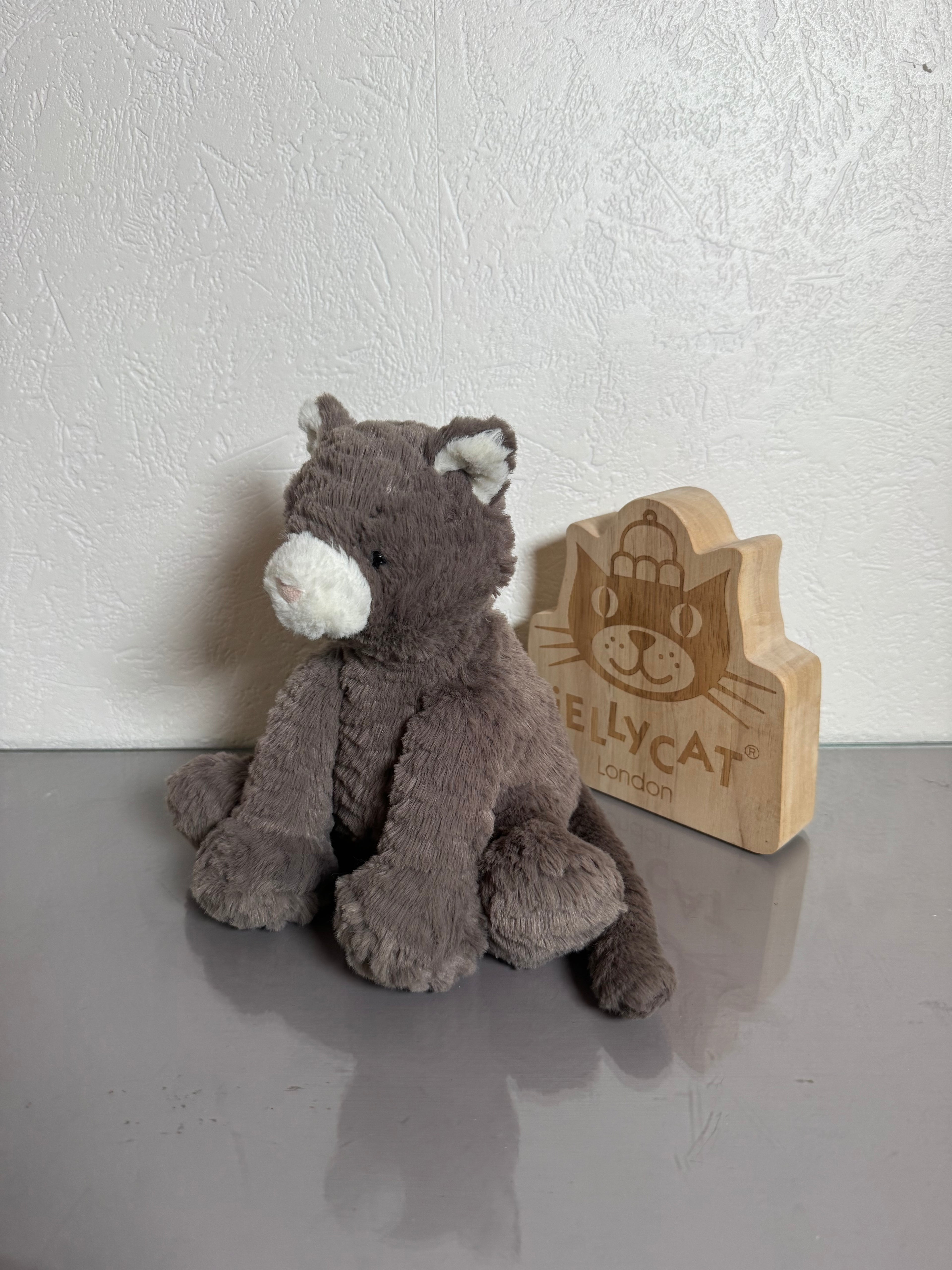 Jellycat Fuddlewuddle Grey Cat