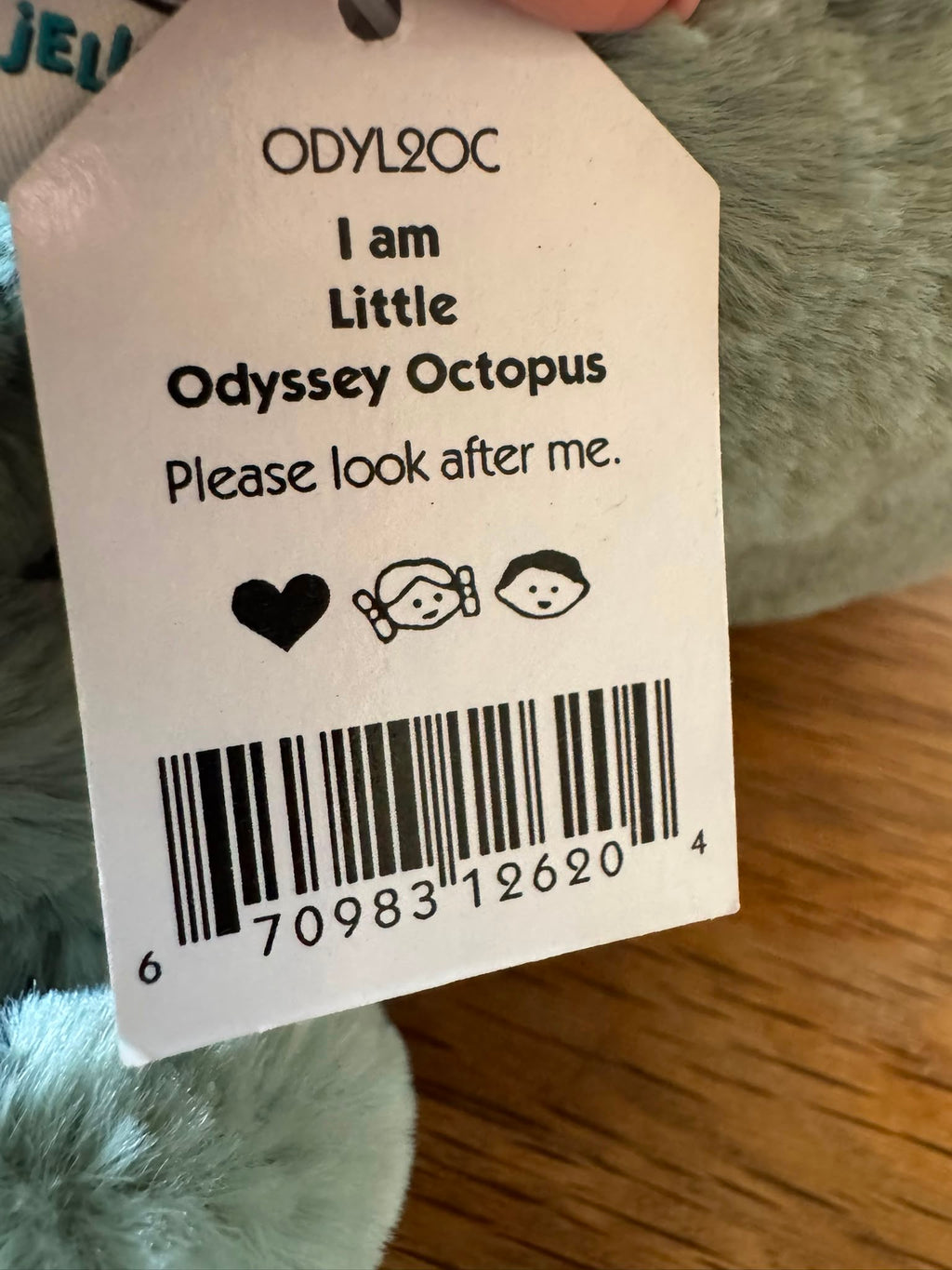 Jellycat Little Odyssey Octopus