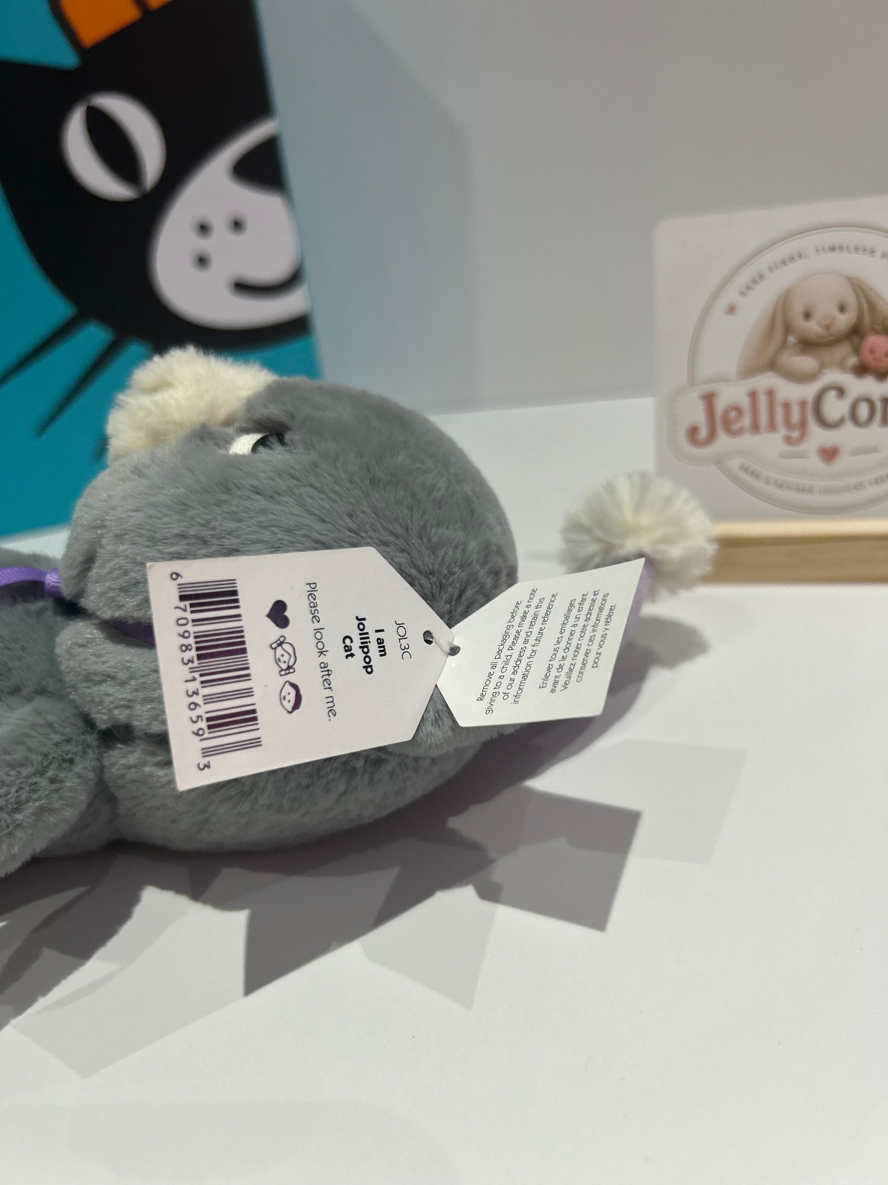 Jellycat Jollipop Cat - Tagged