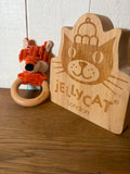 Jellycat Cordy Roy Baby Fox Wooden Ring Toy
