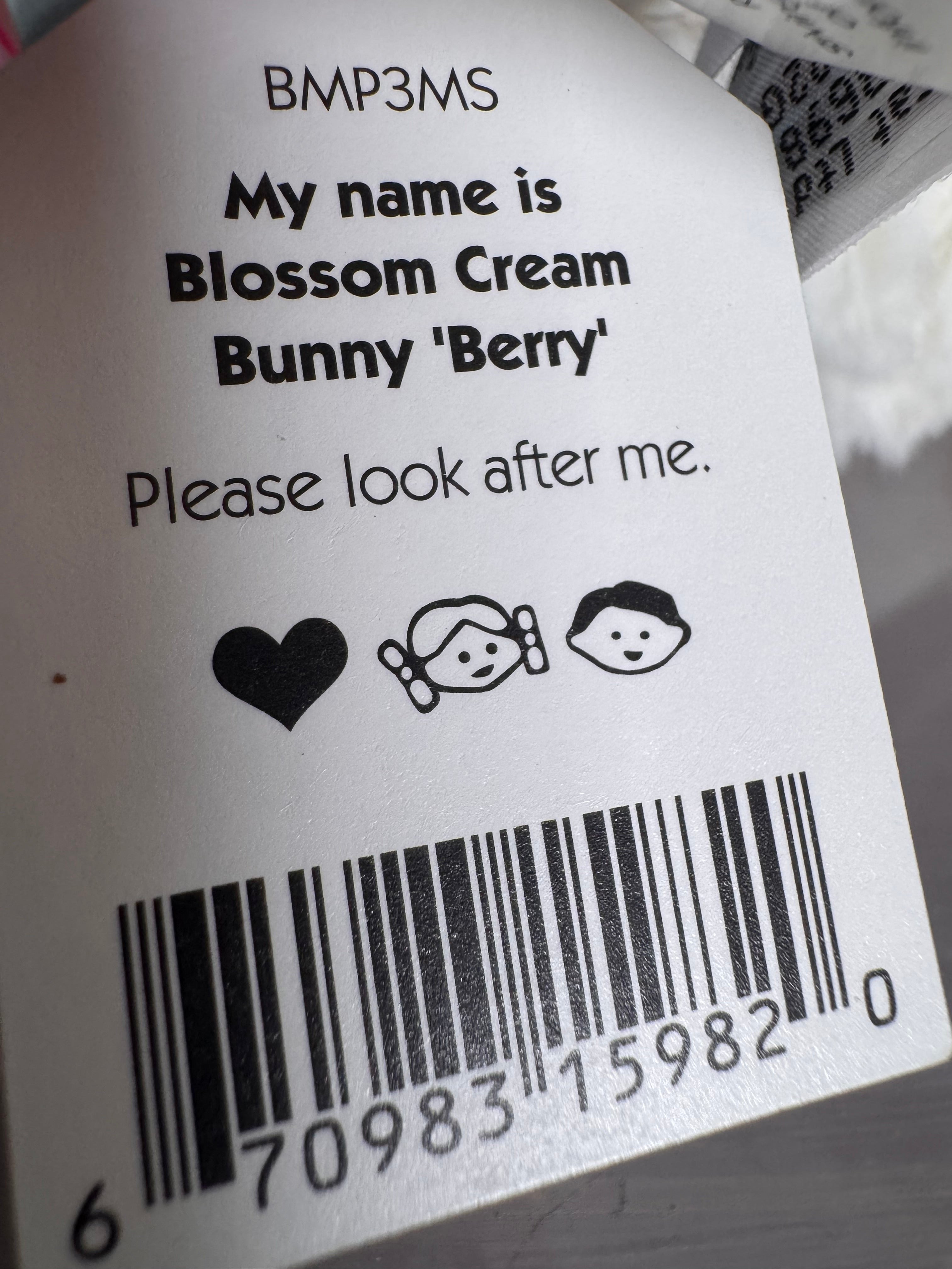 Blossom cream Bunny ’Berry’