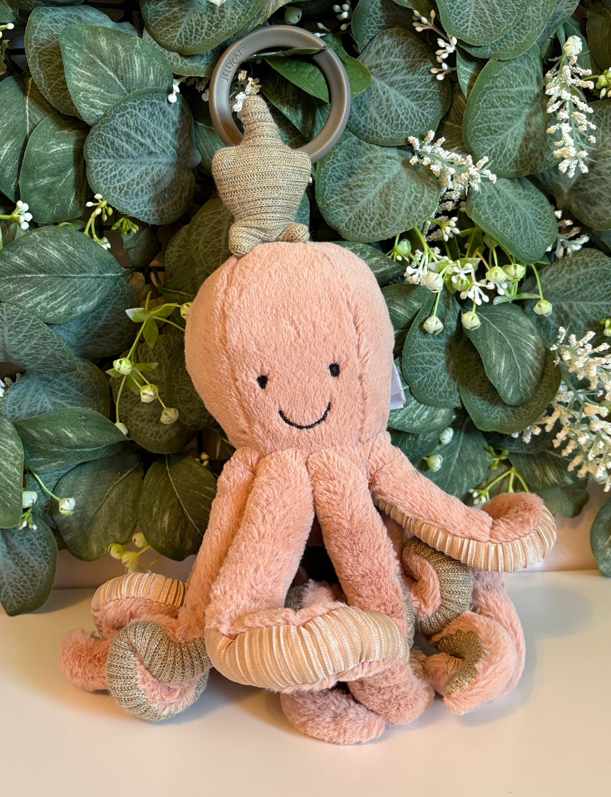 Jellycat Odell Octopus Activity Toy