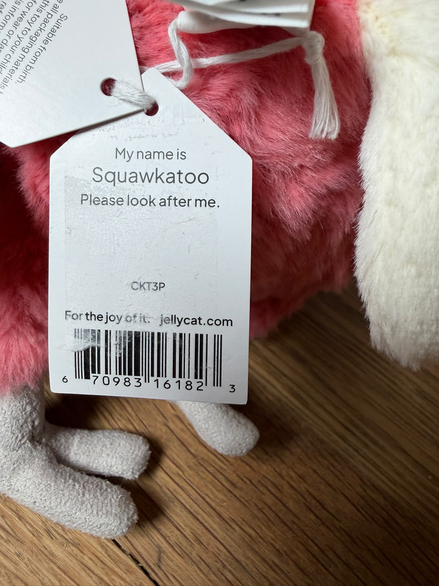 Jellycat Squawkatoo
