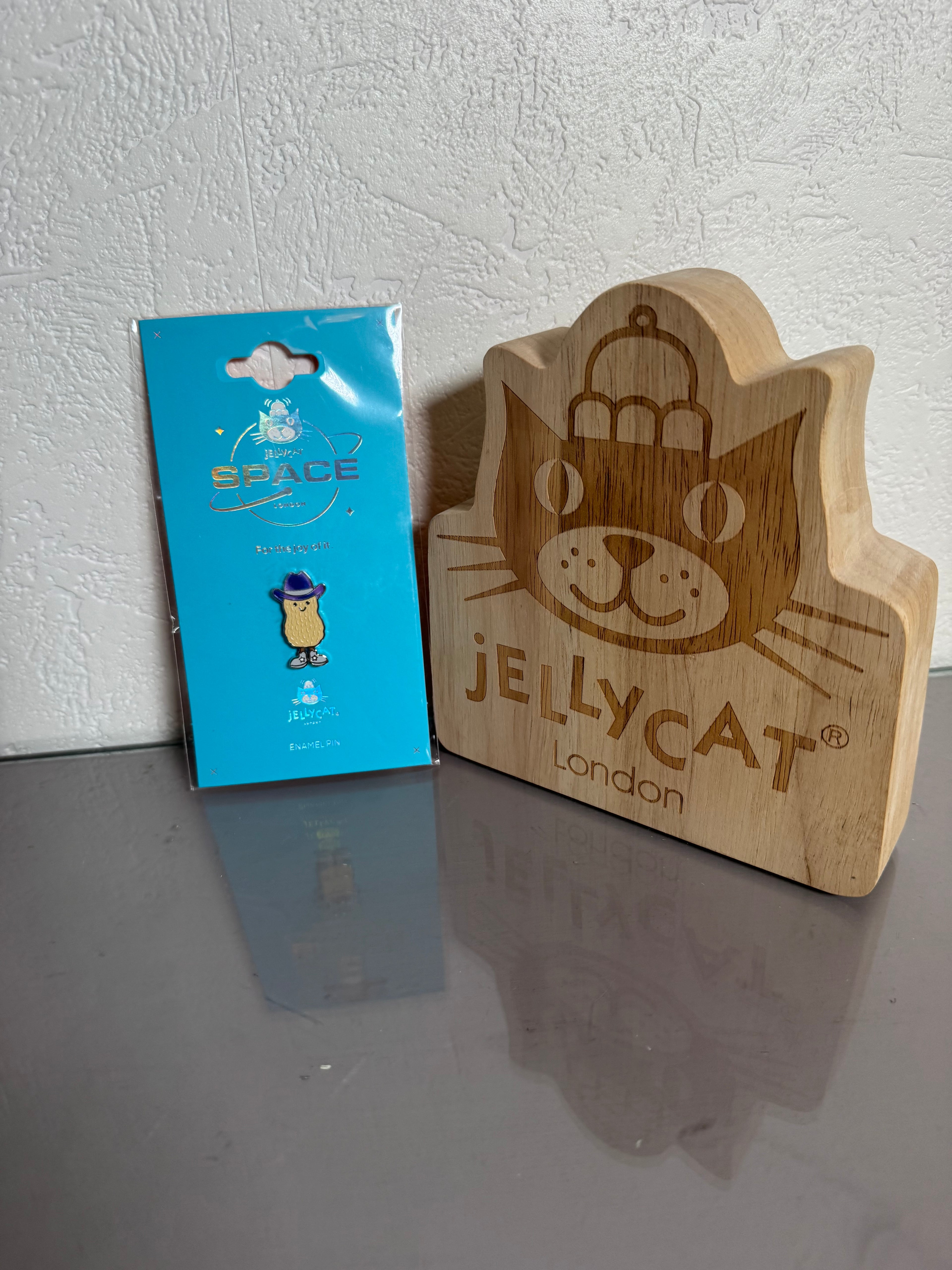Korea Space Jellycat Peanut Space Rodeo Outfit Exclusive enamel pin