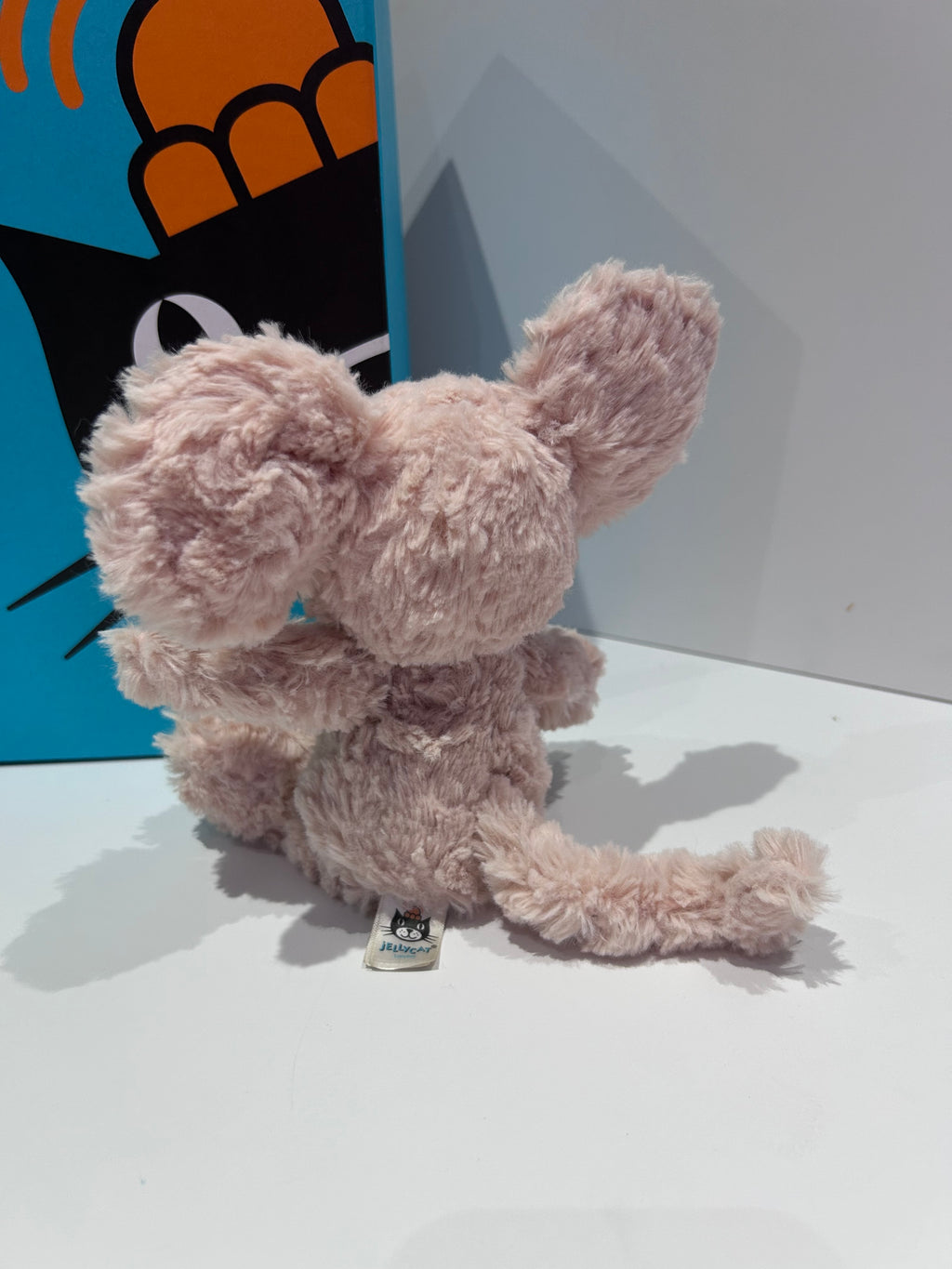 Jellycat Squiggles Mouse - Pink
