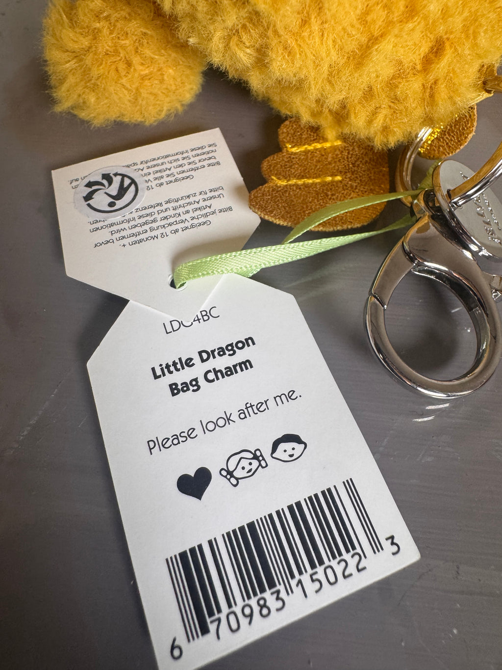 Little Dragon Bag Charm
