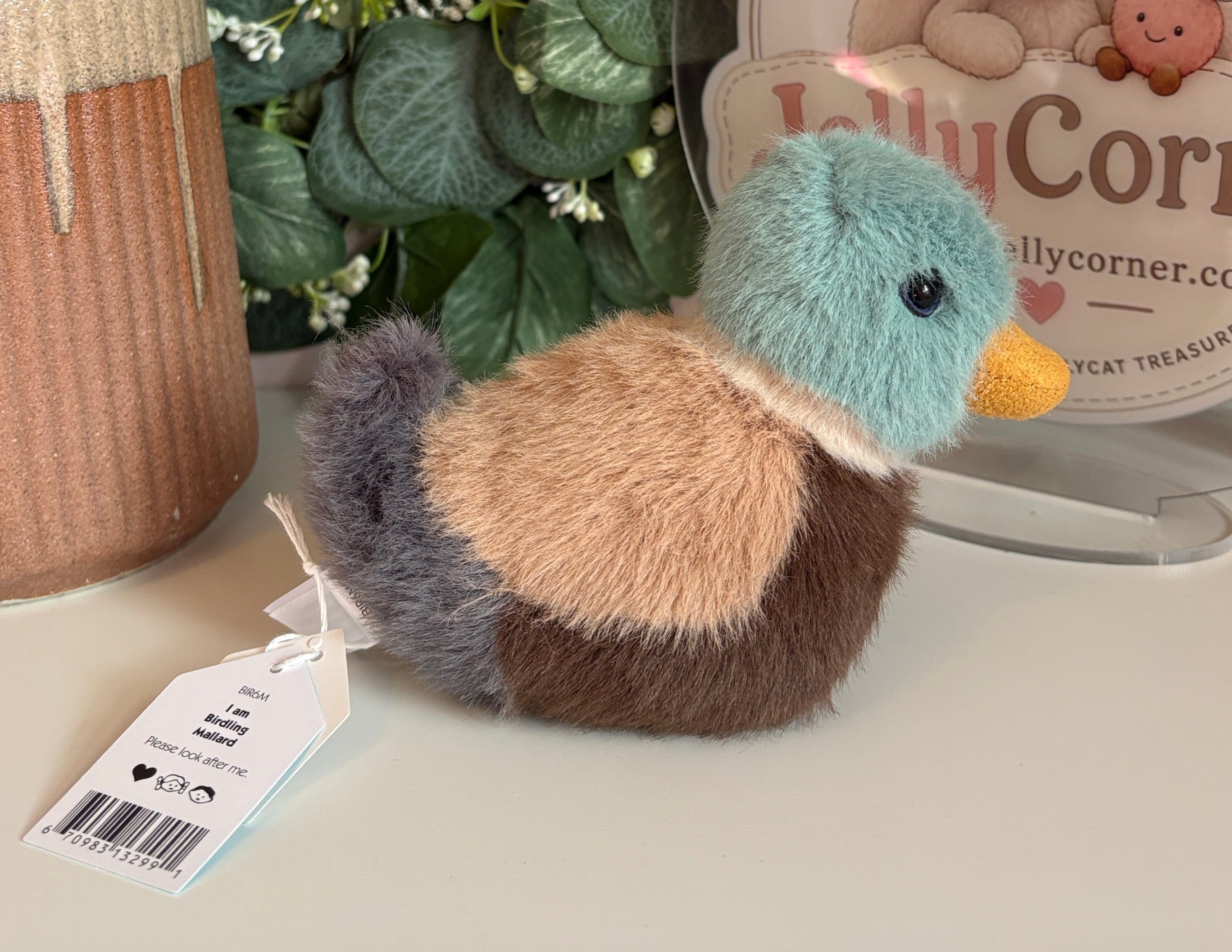 Jellycat Birdling Mallard