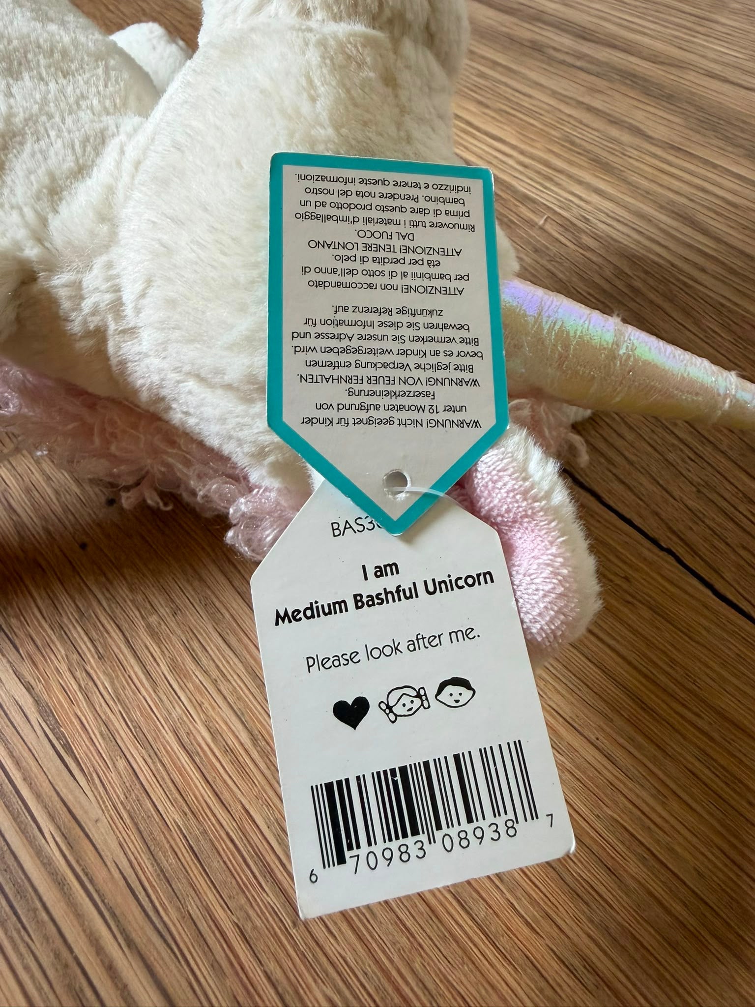Jellycat Bashful Unicorn- Original