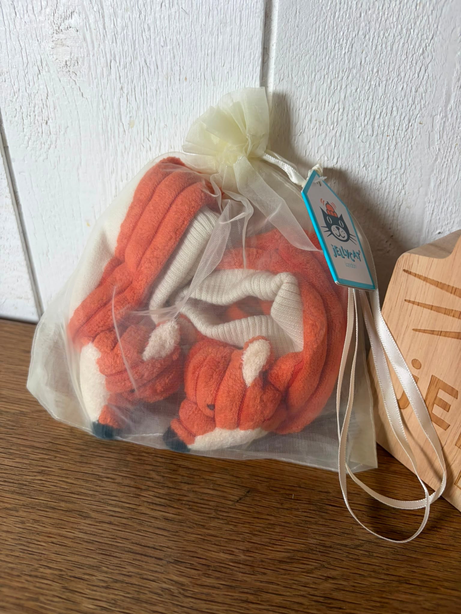 Jellycat Cordy Roy Fox Baby Booties
