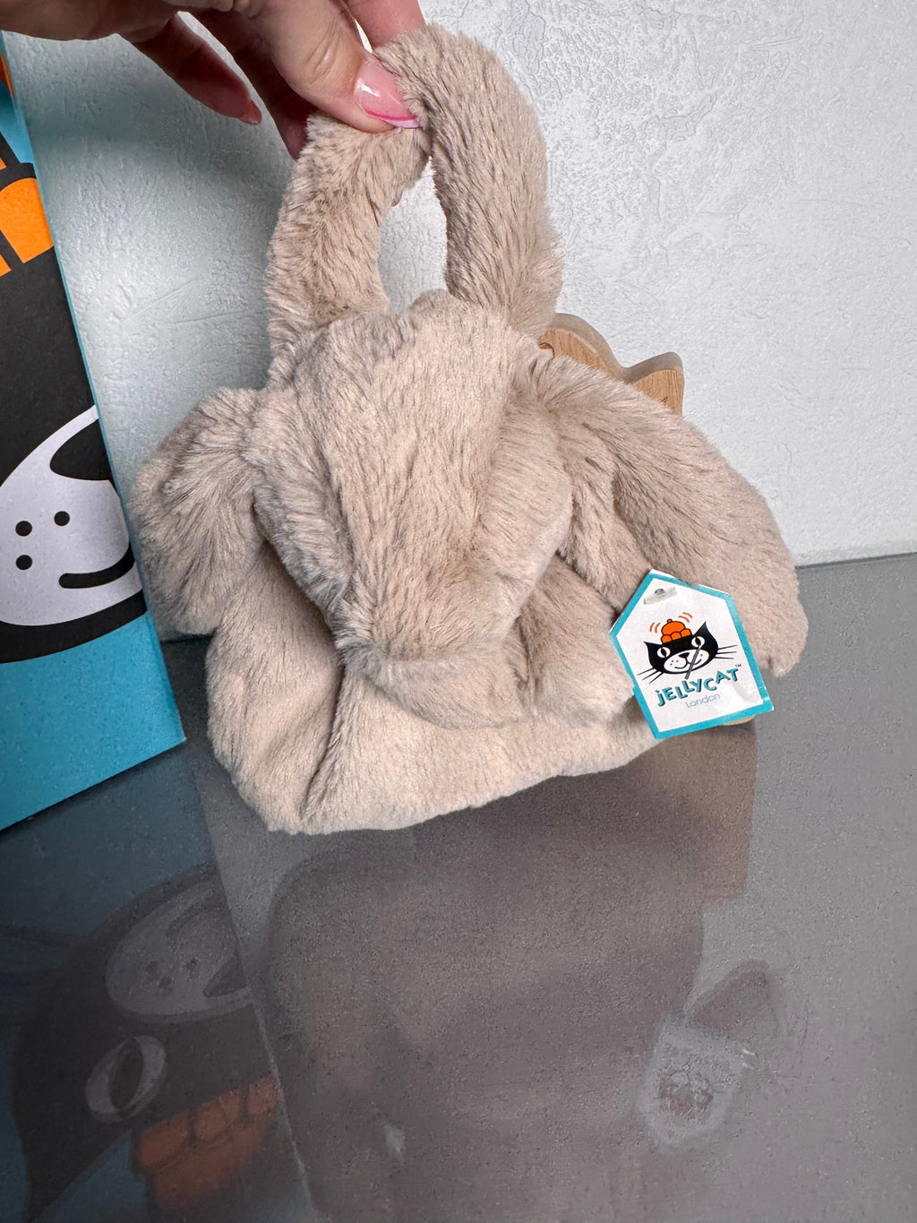 Beige Bashful Bunny Bag
