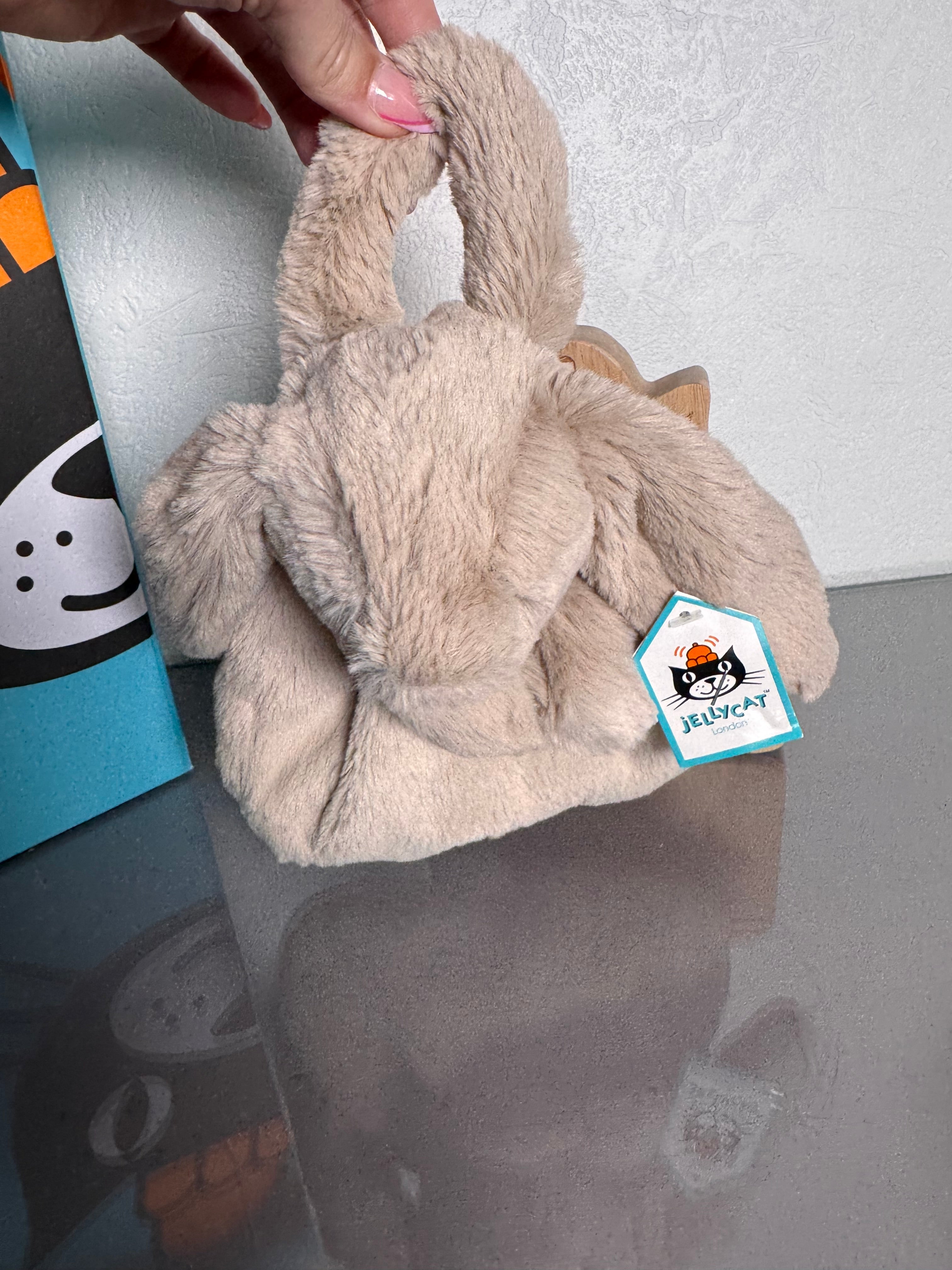 Beige Bashful Bunny Bag