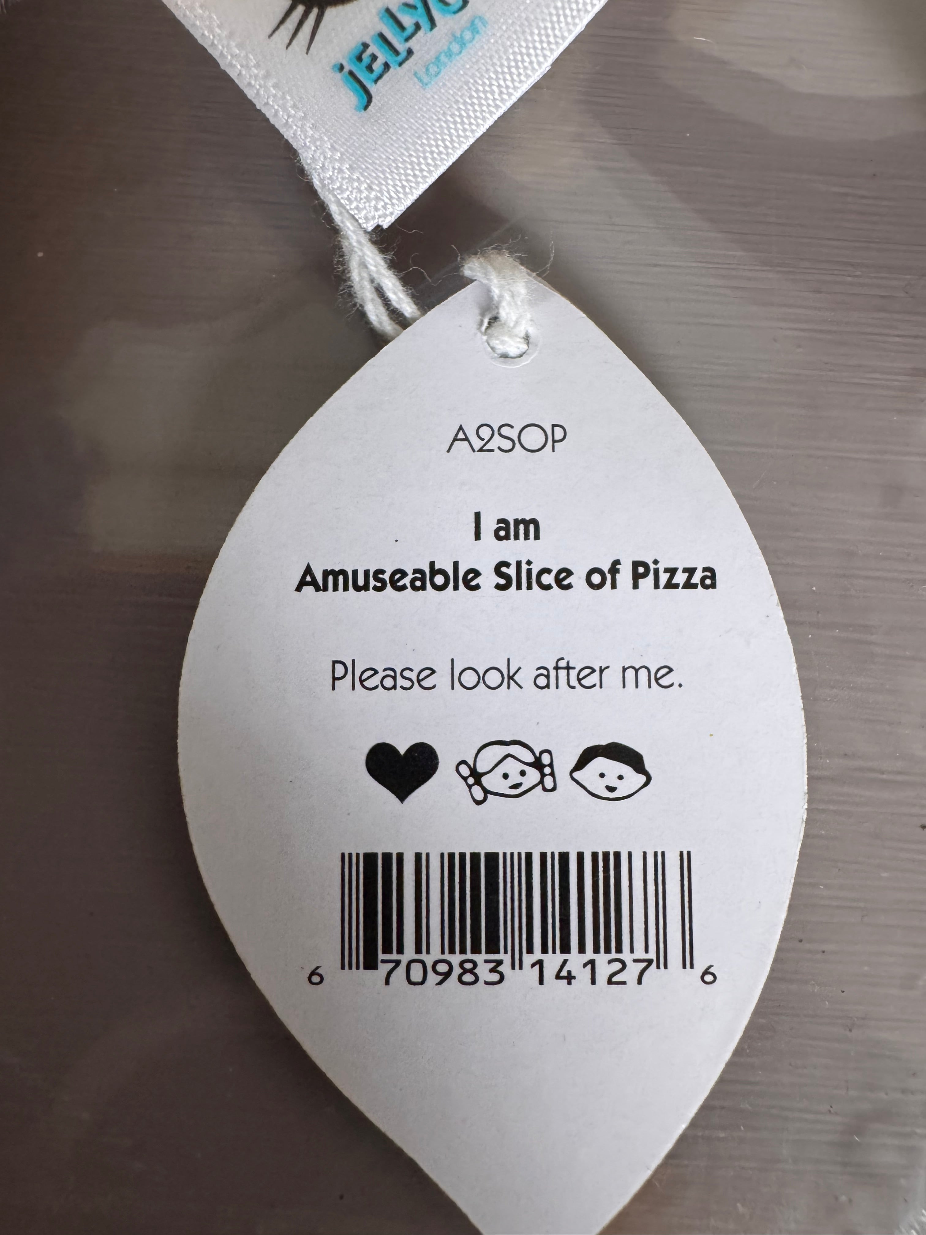Amuseable Slice Of Pizza