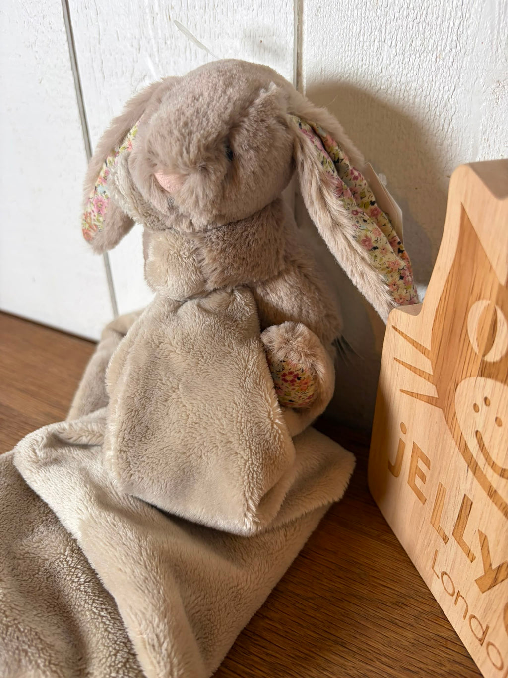 Jellycat Bea Beige Blossom Baby Soother