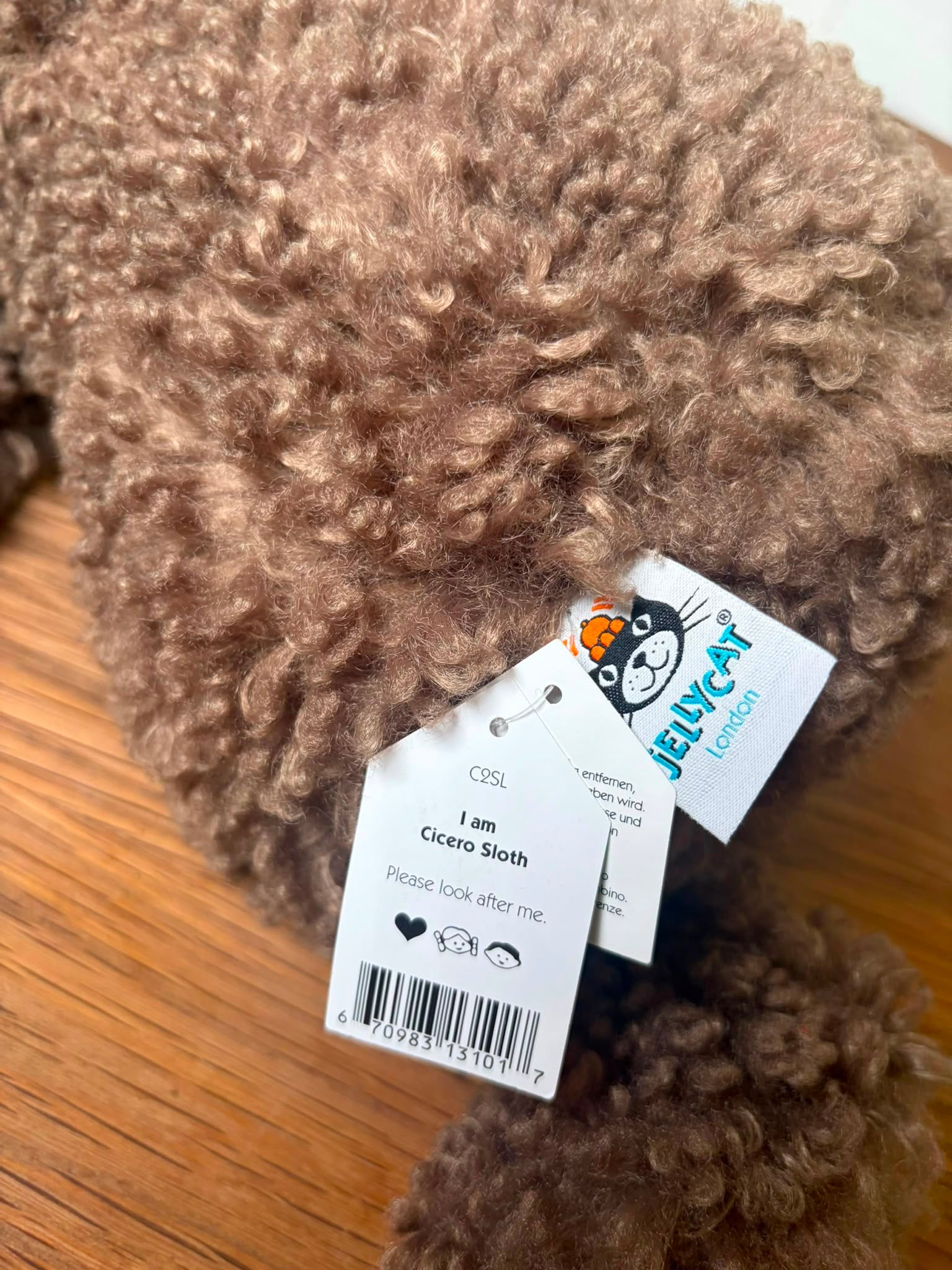 Jellycat Cicero Sloth