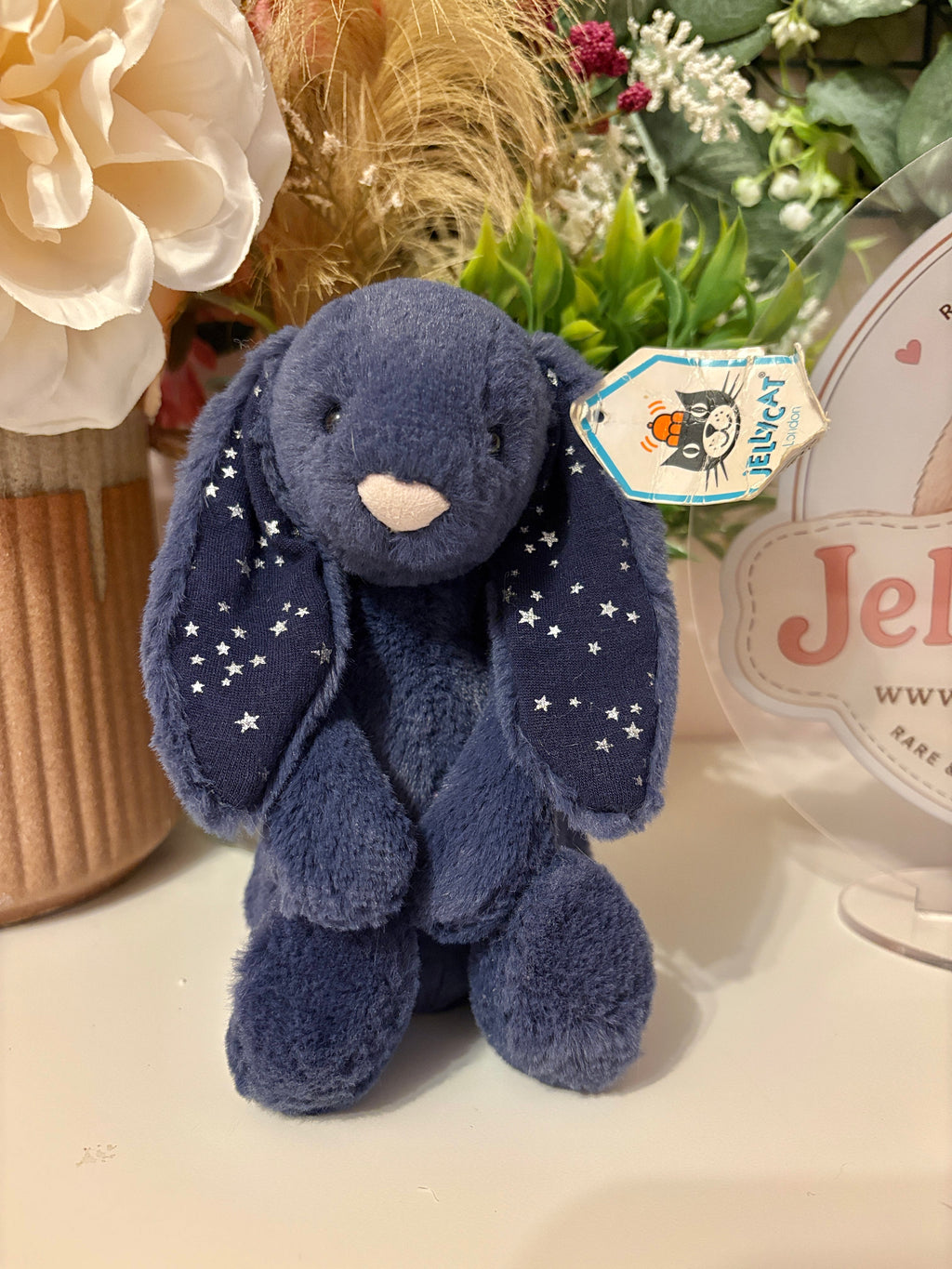 Jellycat Stardust Bunny | Small | Tag Damage